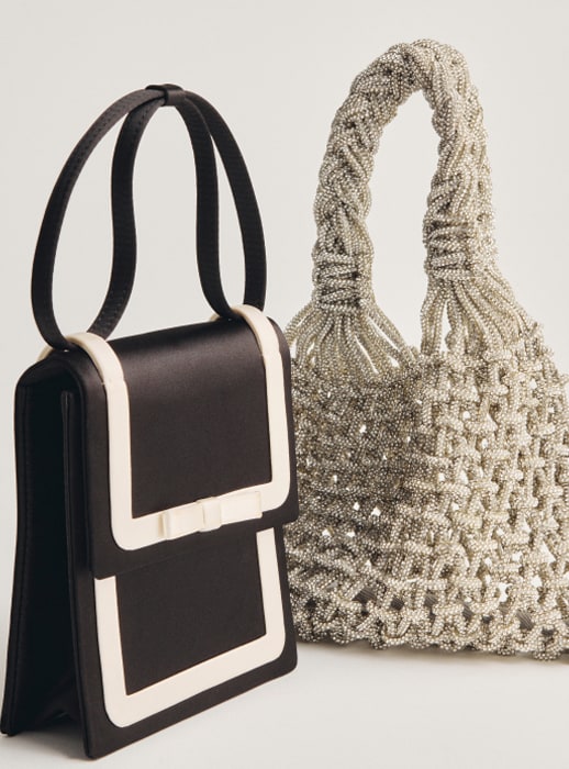 Edie top-handle bags