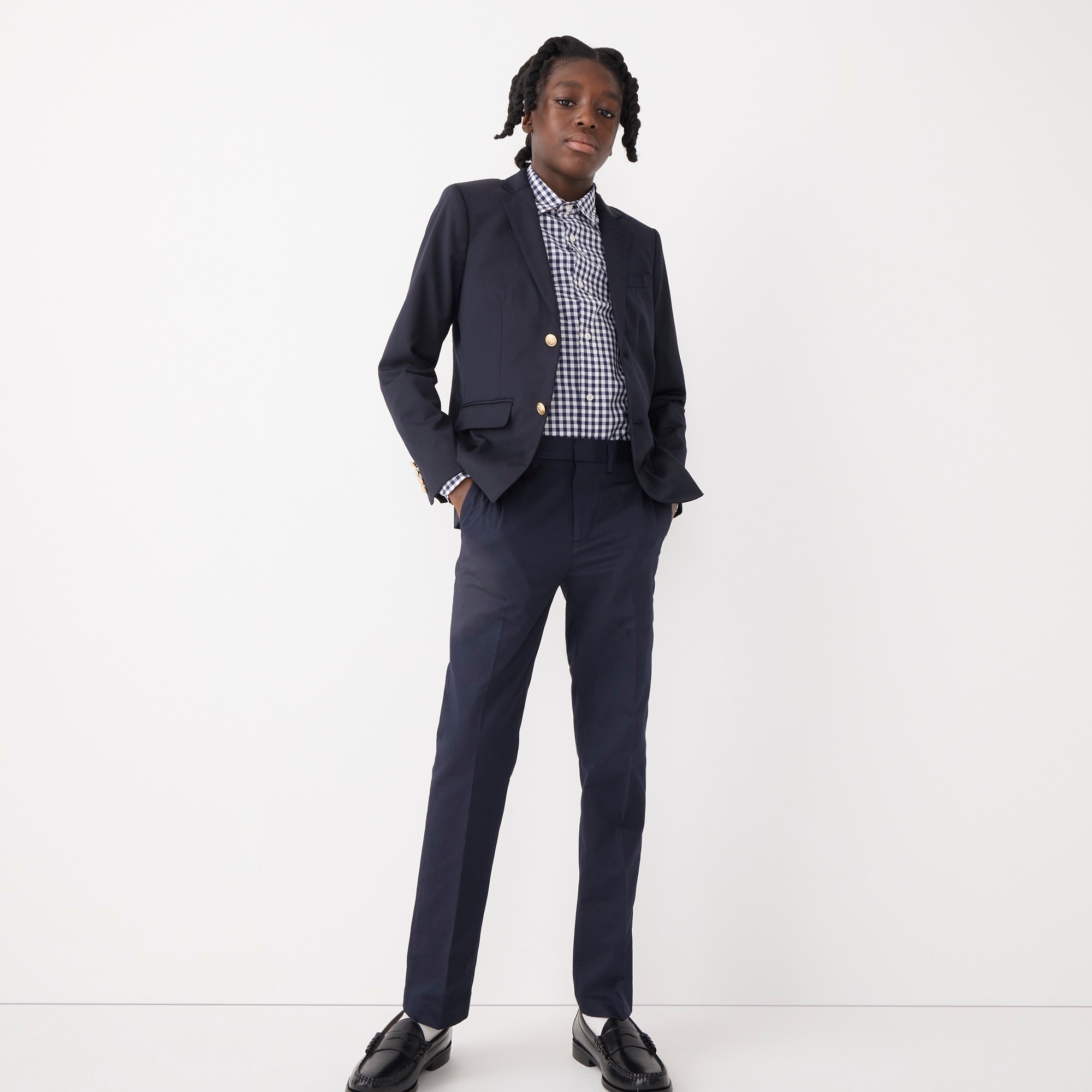 boys Boys' slim Ludlow suit pant in Italian wool