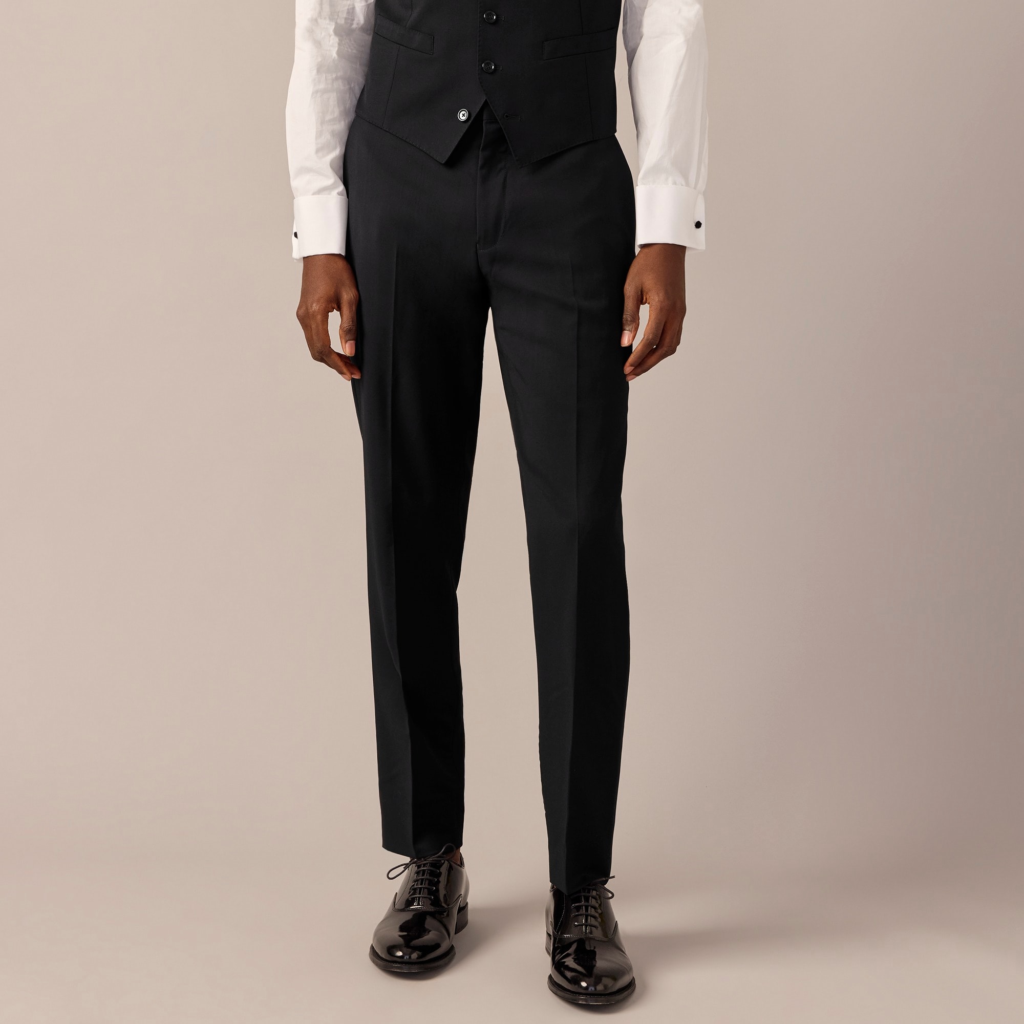 mens Ludlow Slim-fit tuxedo pant in Italian wool