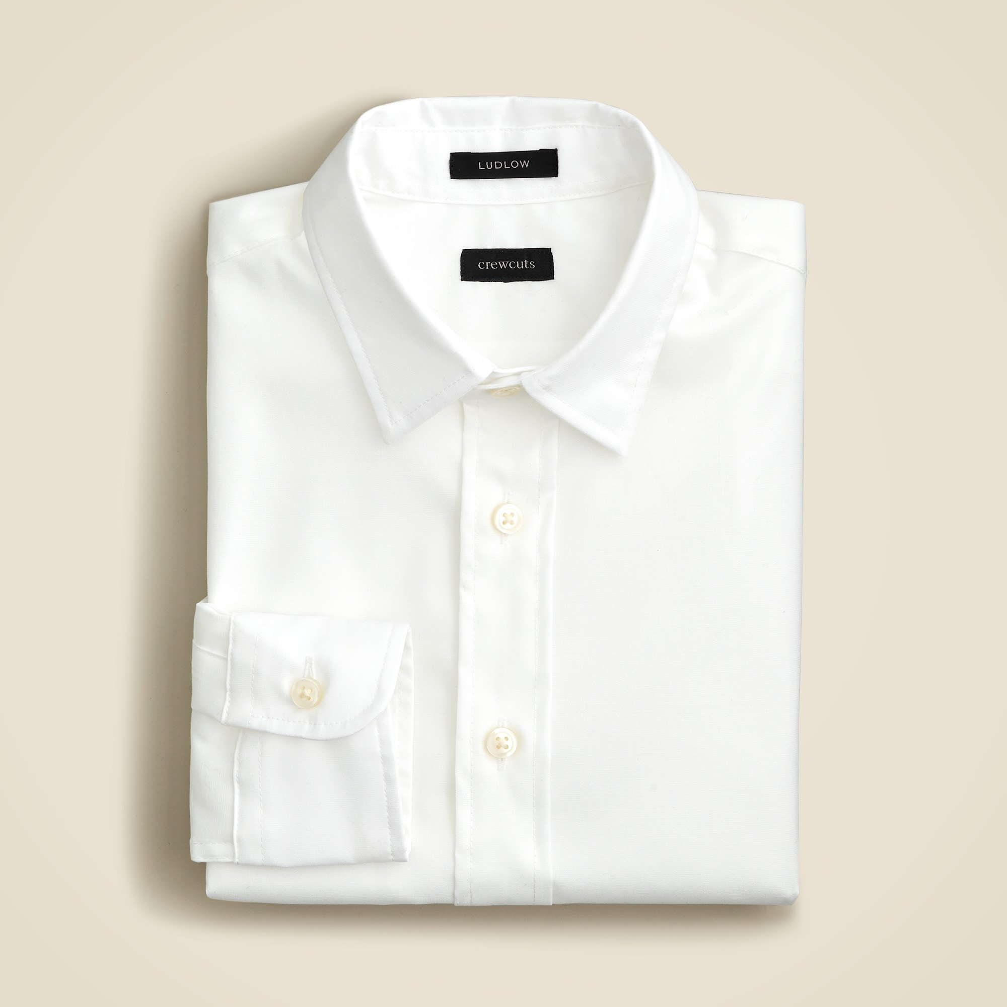  Boys' Ludlow Premium fine cotton dress shirt