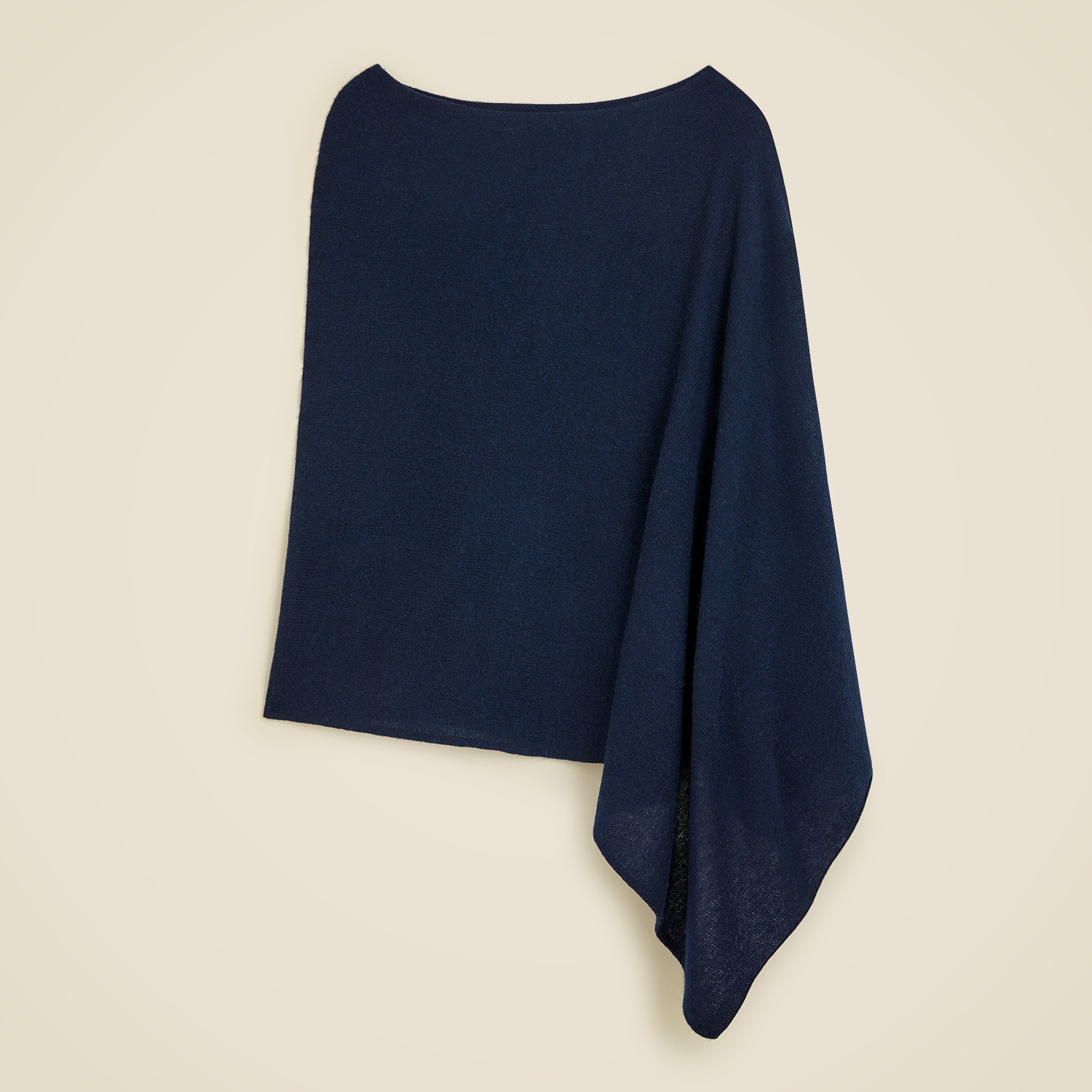 womens Cashmere-wool blend poncho