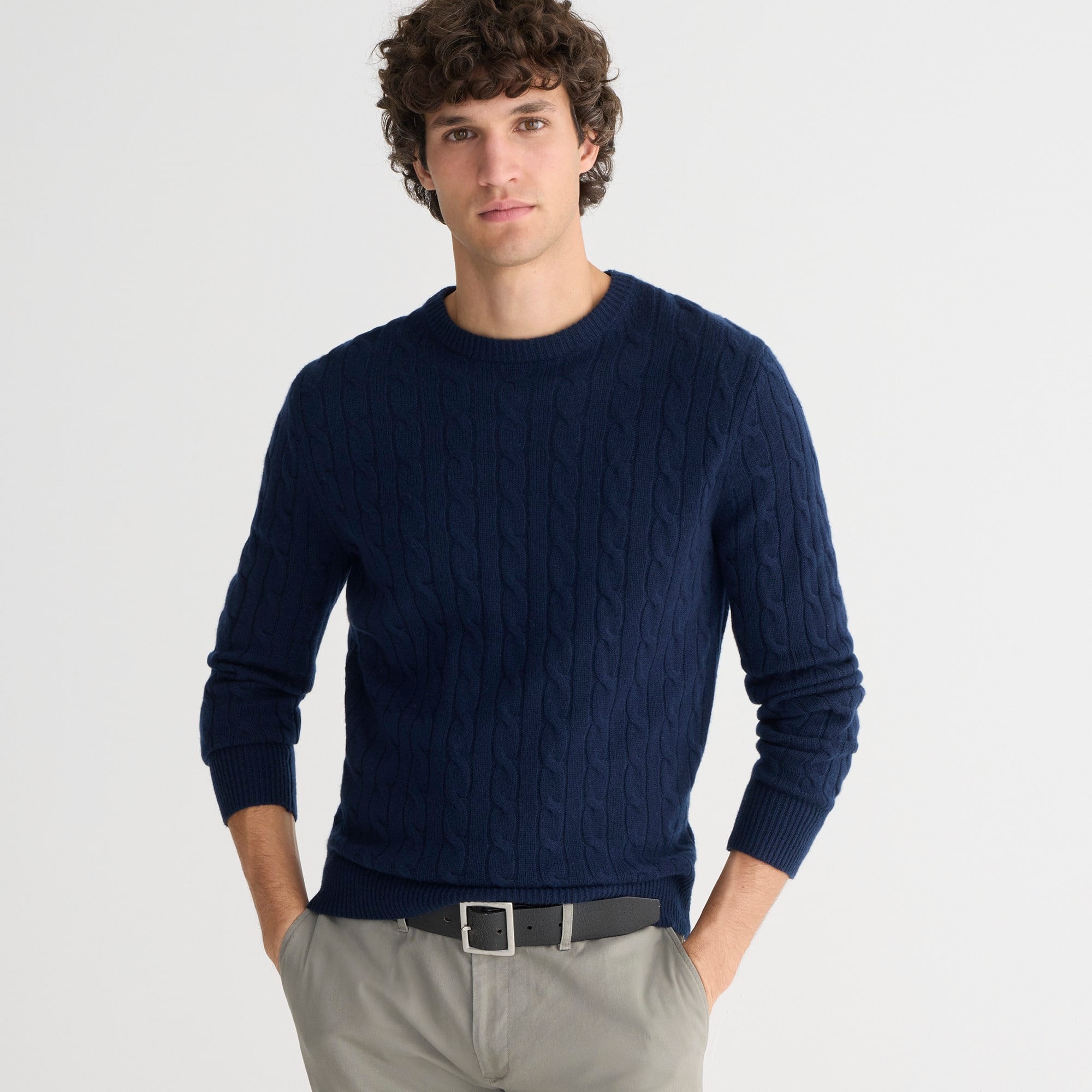 mens Cashmere cable-knit sweater