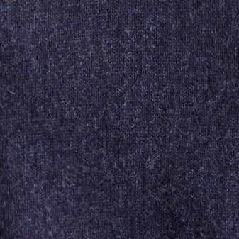 Marled rugged merino wool-blend sweater MARLED INDIGO