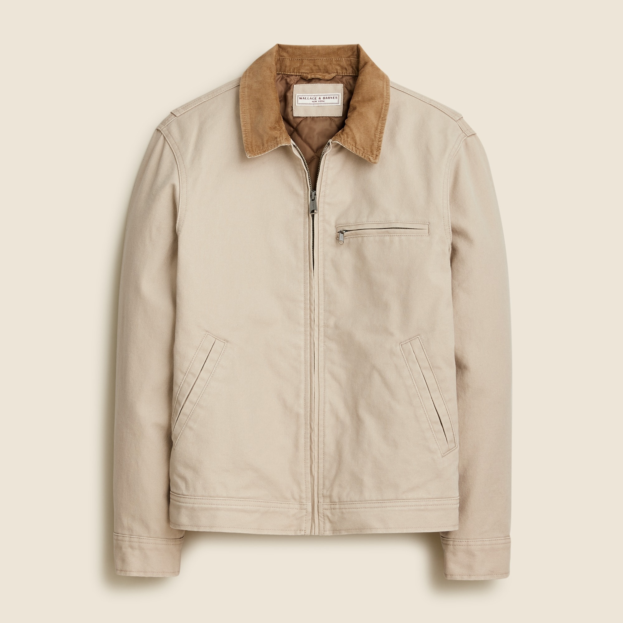 mens Wallace &amp; Barnes canvas work jacket