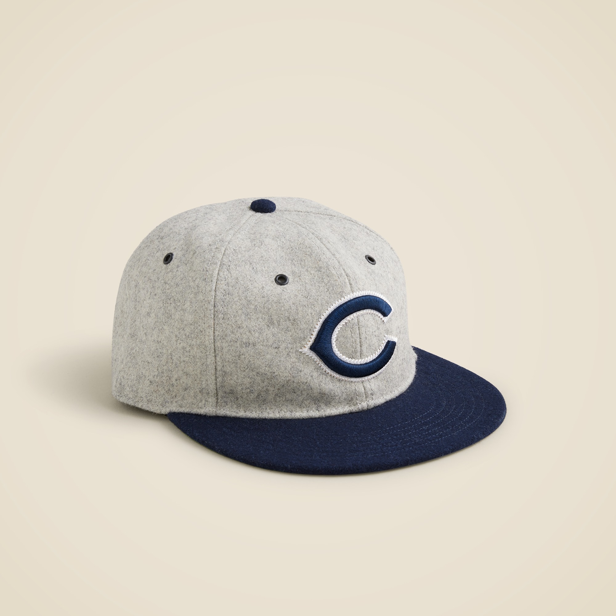  Heritage wool-blend letterman baseball cap