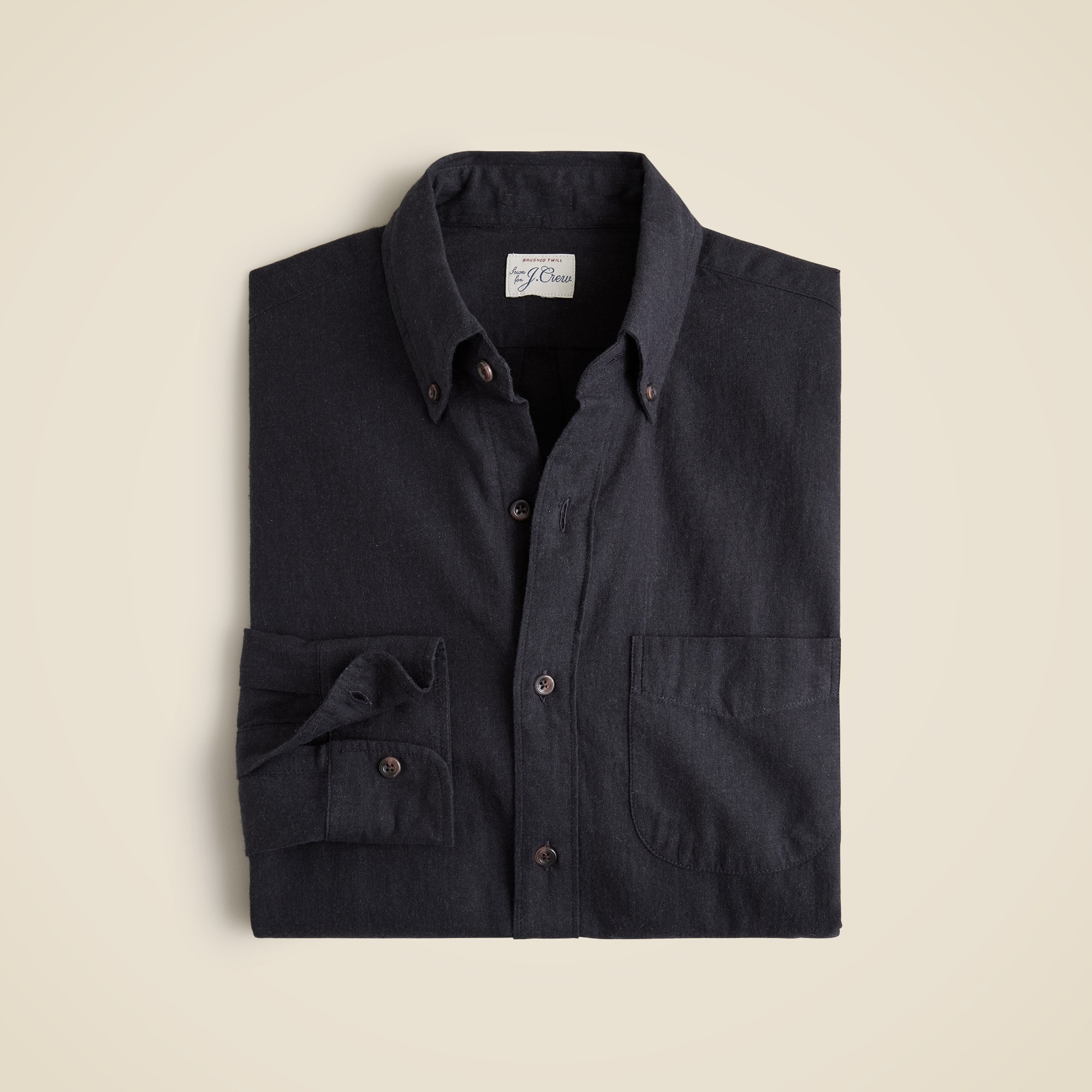  Brushed twill shirt