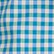 Slim Secret Wash cotton poplin shirt KAHLIL IVORY BLUE