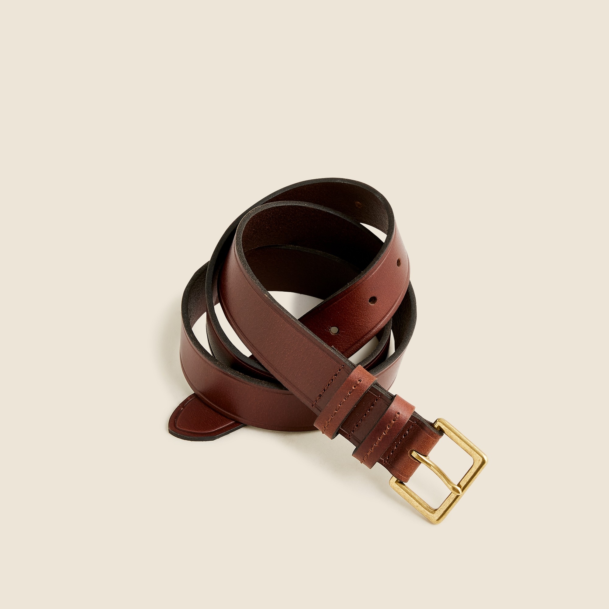 mens Italian pull-up leather belt