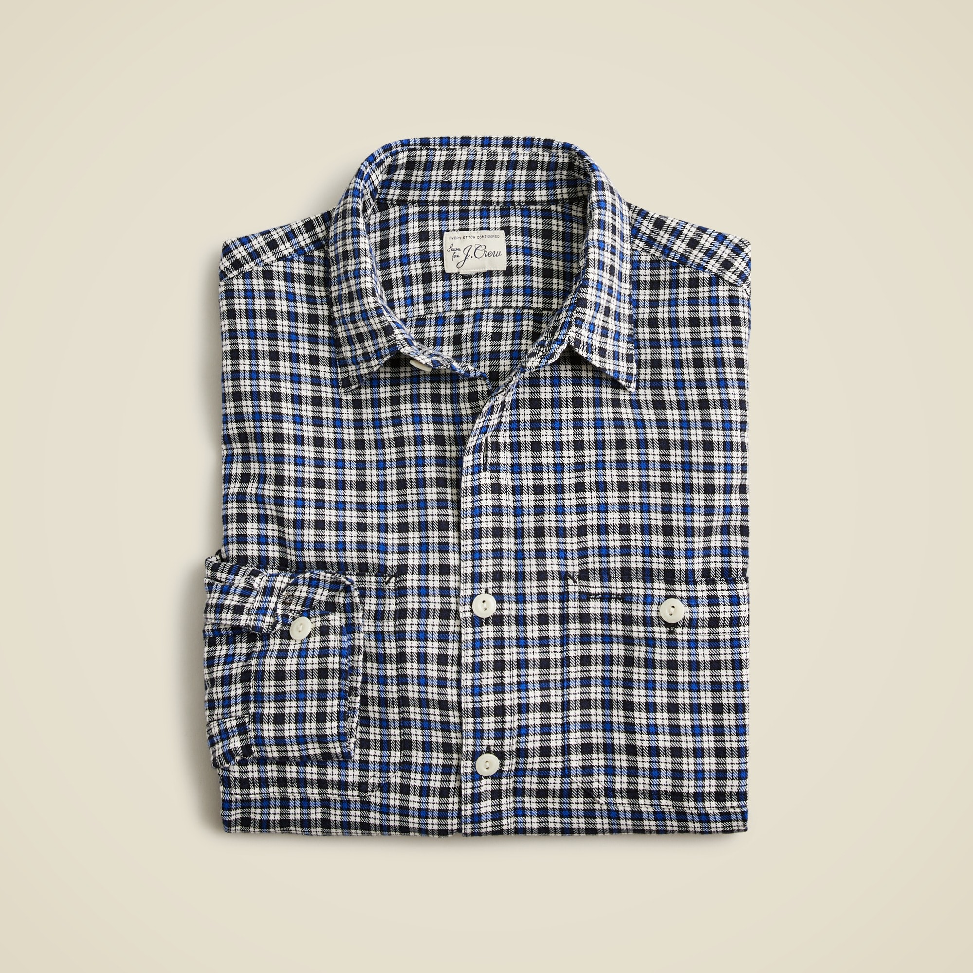  Cotton-hemp blend twill workshirt