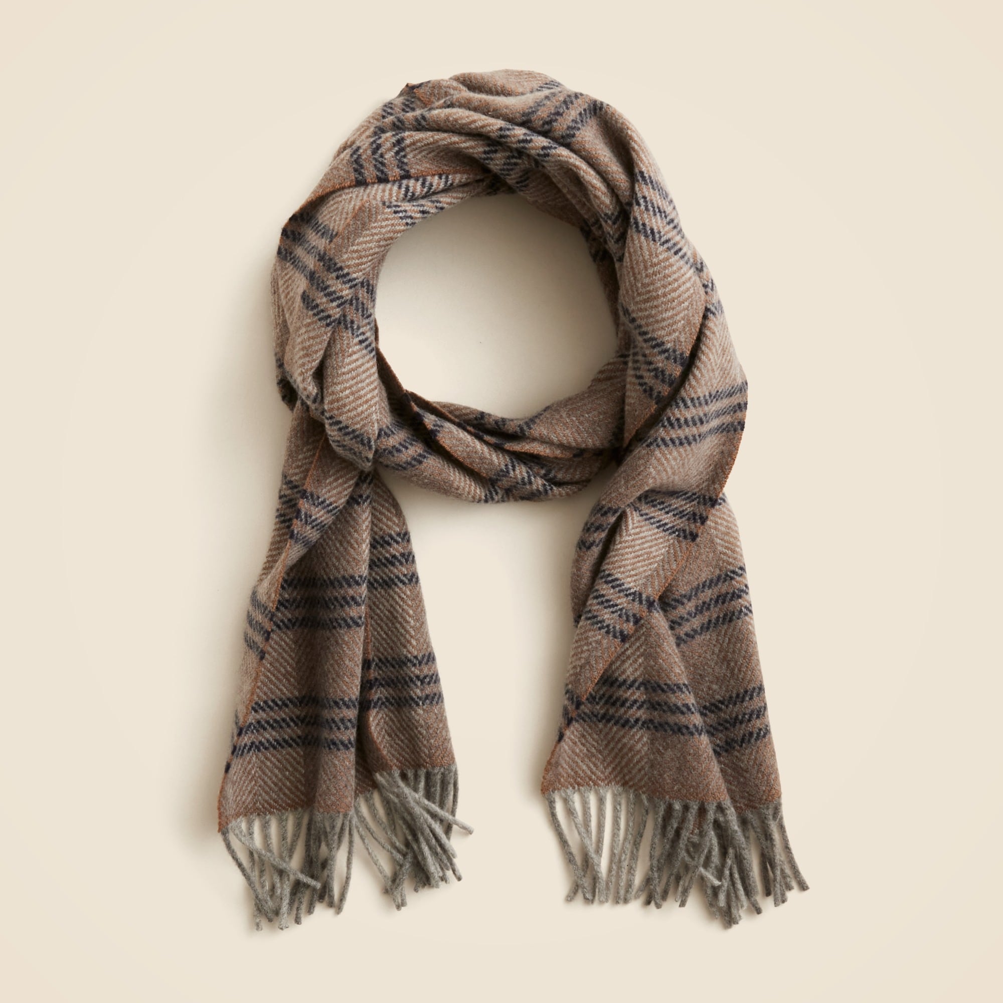 mens Joshua Ellis for J.Crew cashmere scarf