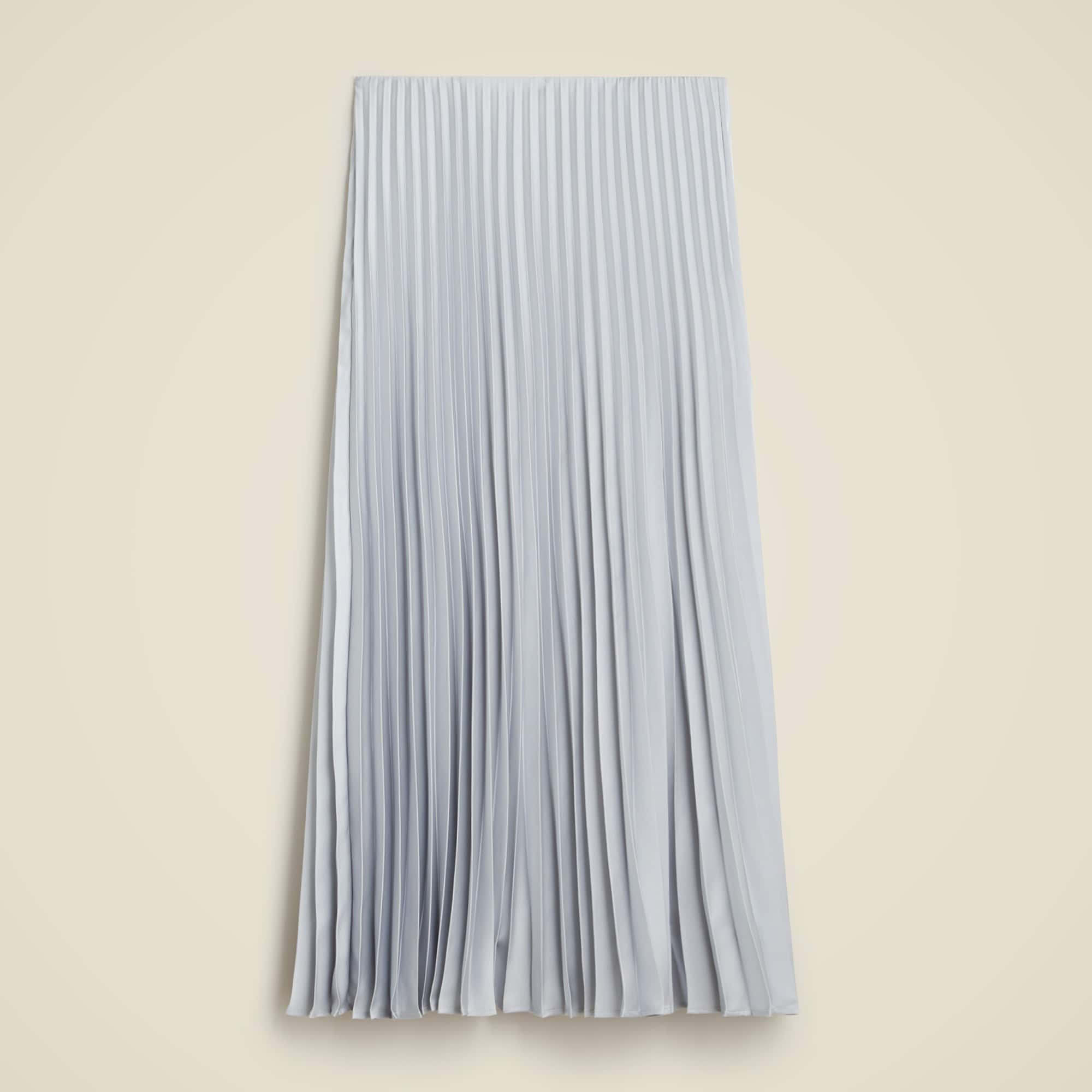  Gwyneth pleated slip skirt