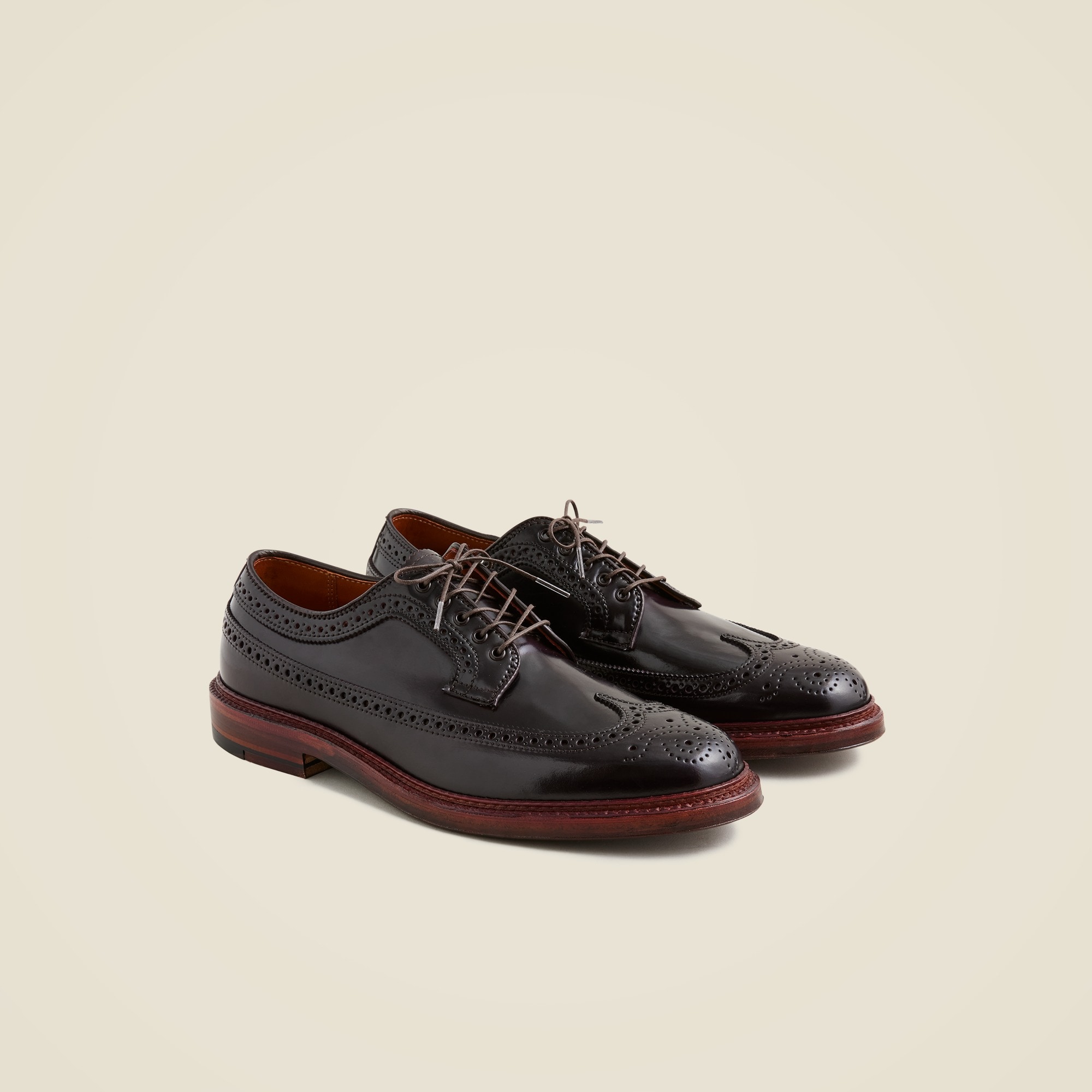 Alden® for J.Crew cordovan longwing bluchers