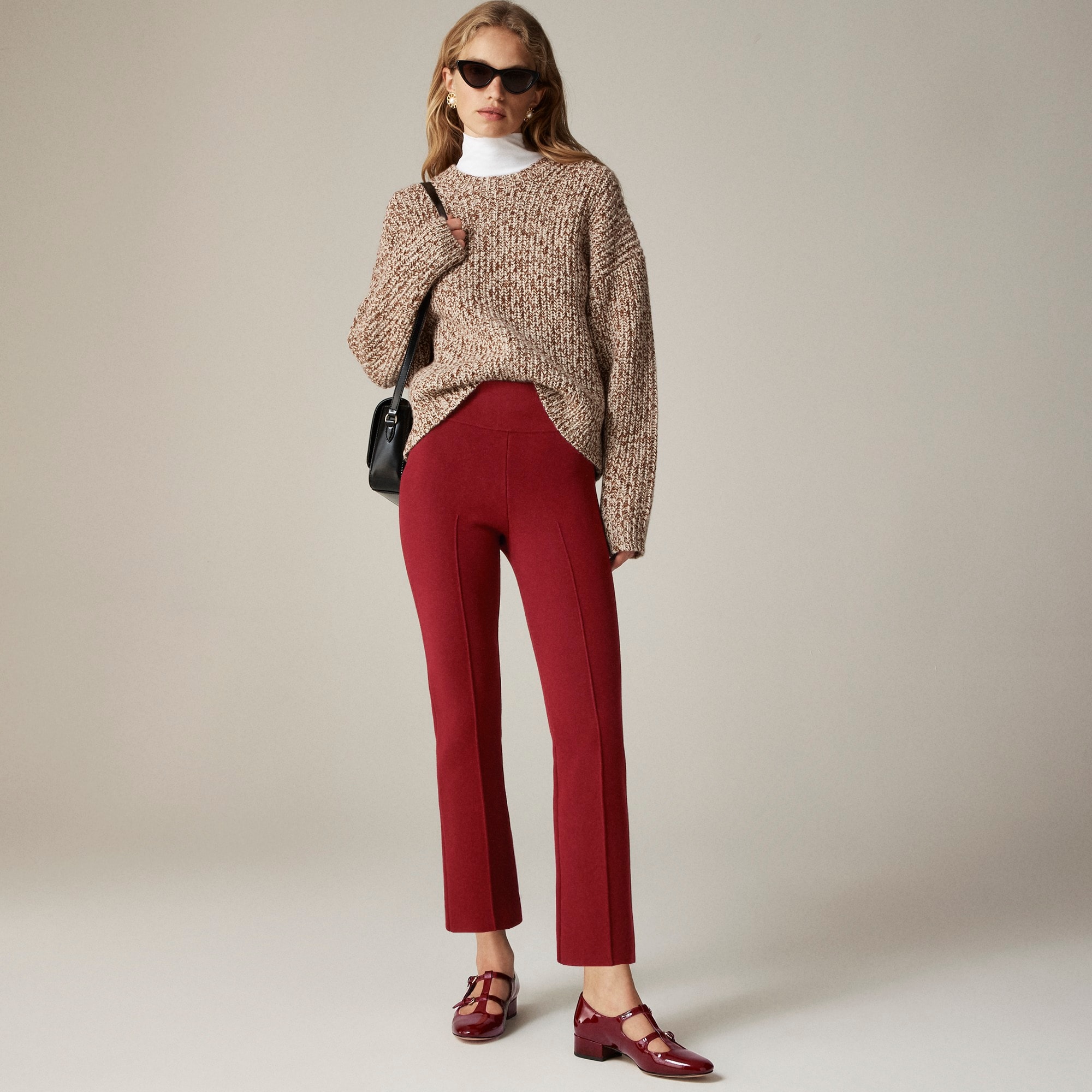 womens Delaney kickout sweater pant