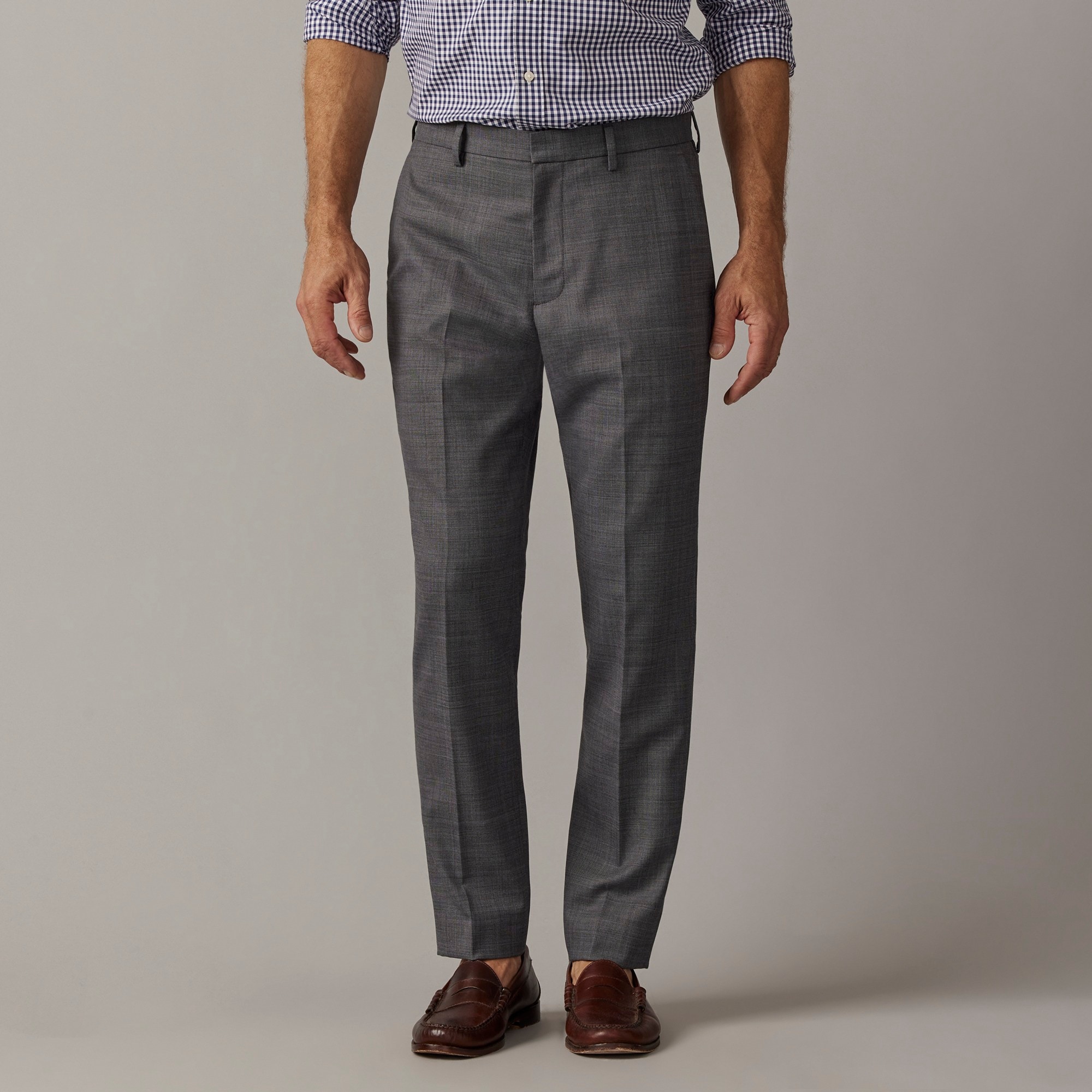 mens Bowery dress pant in wool blend