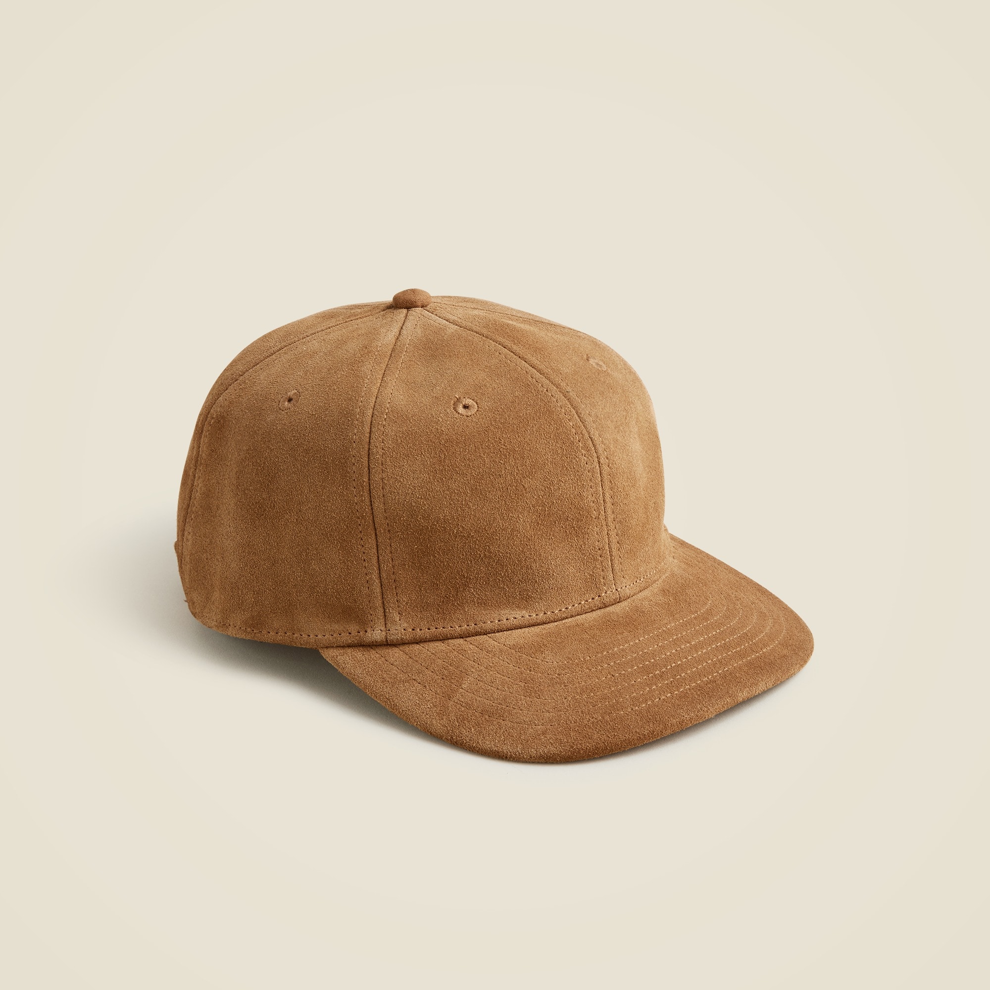  Suede baseball cap