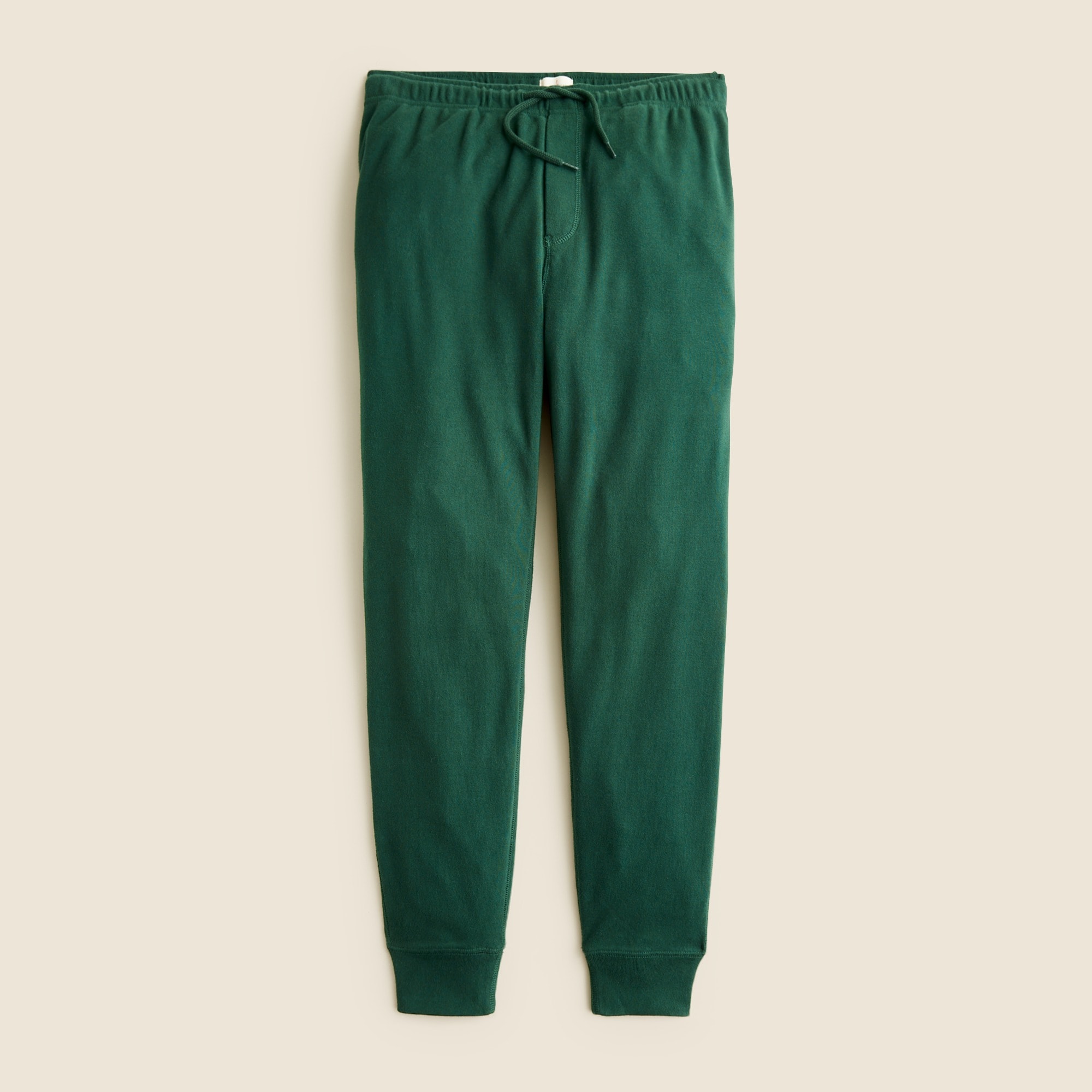 mens Tall heritage brushed rib-knit jogger pant