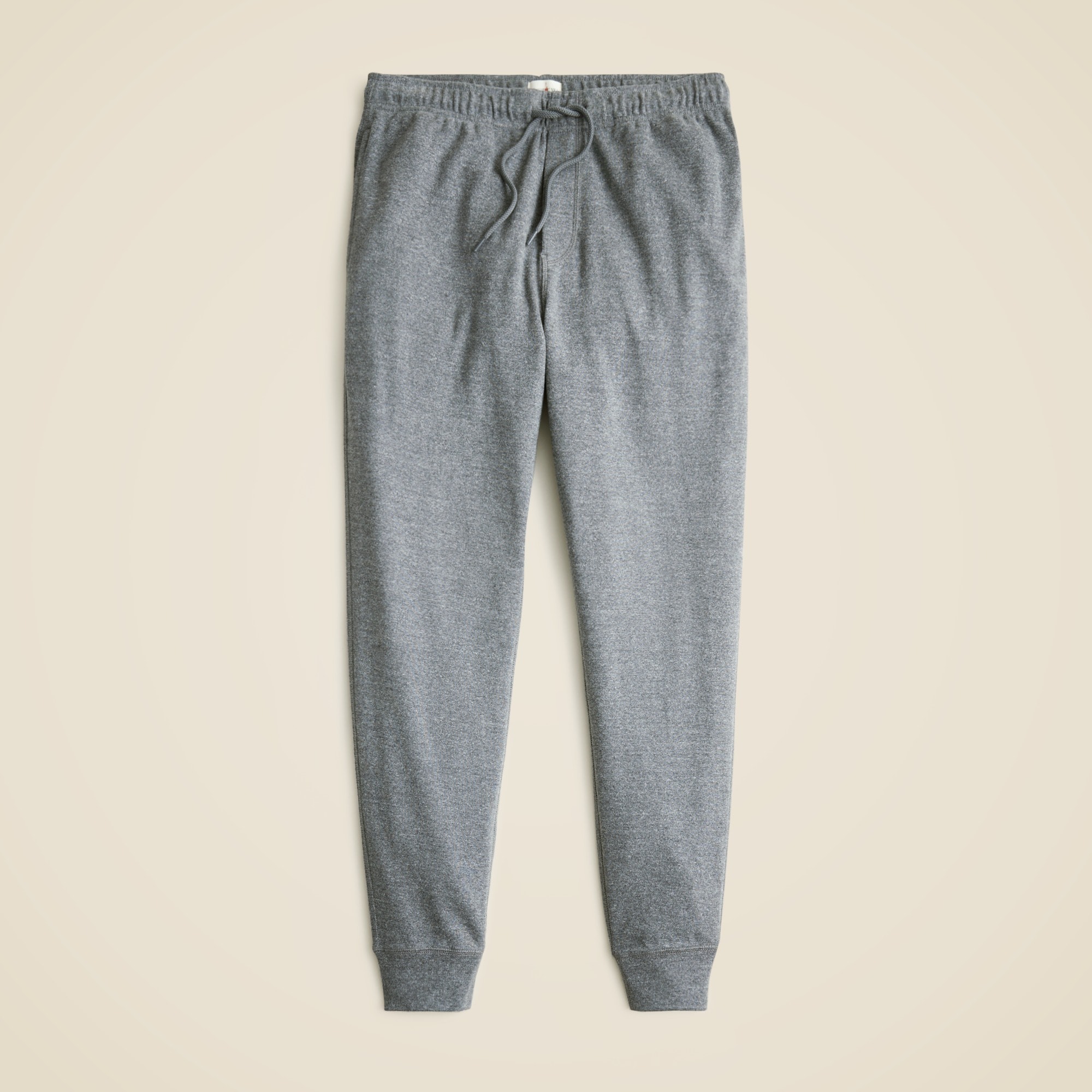 mens Tall heritage brushed rib-knit jogger pant