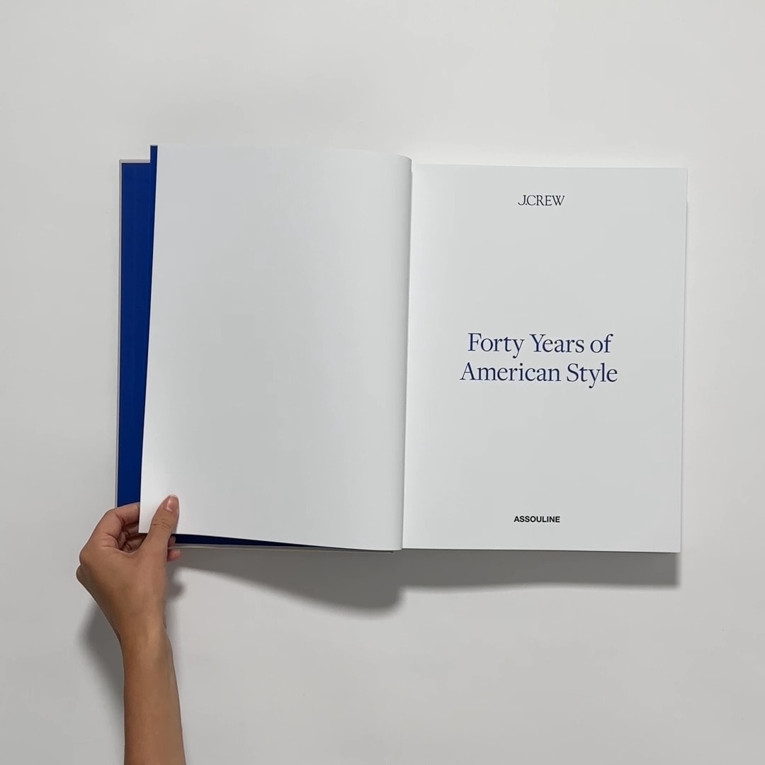 &quot;Forty Years of American Style&quot; coffee-table book