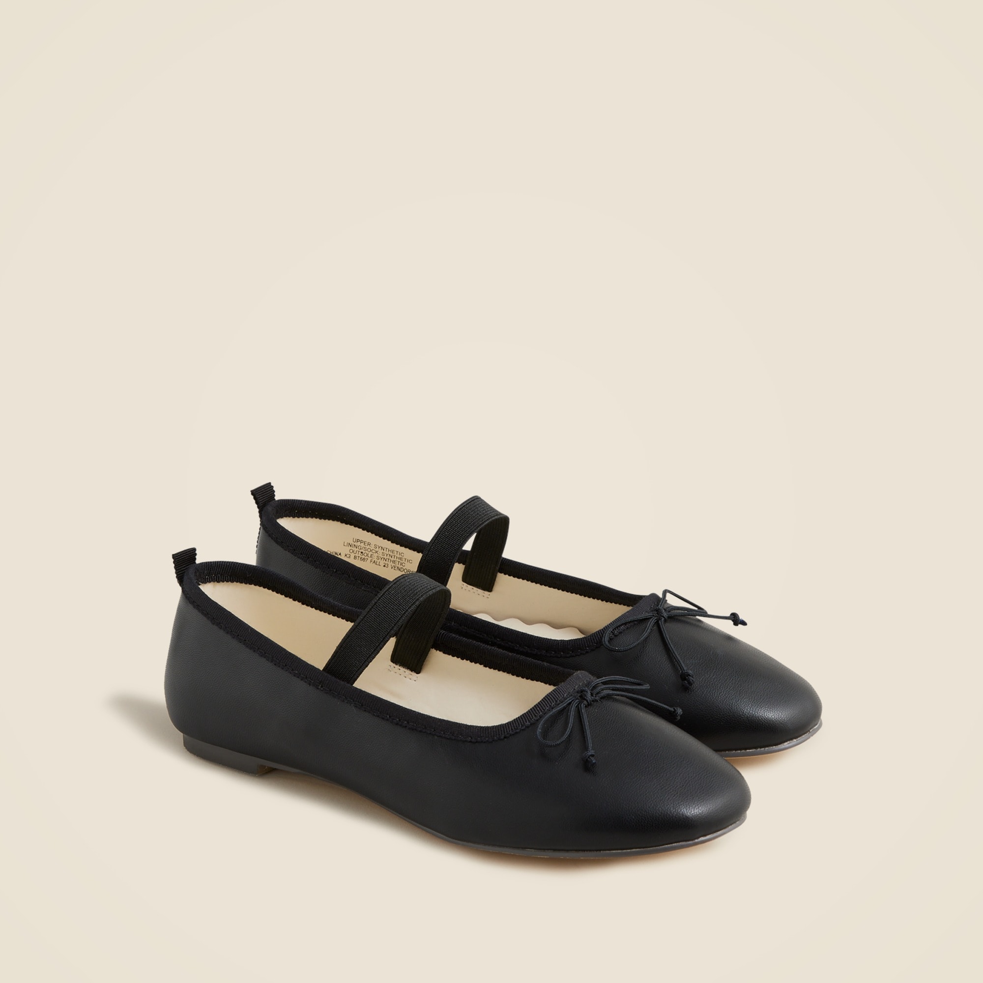 girls Girls' strappy ballet flats