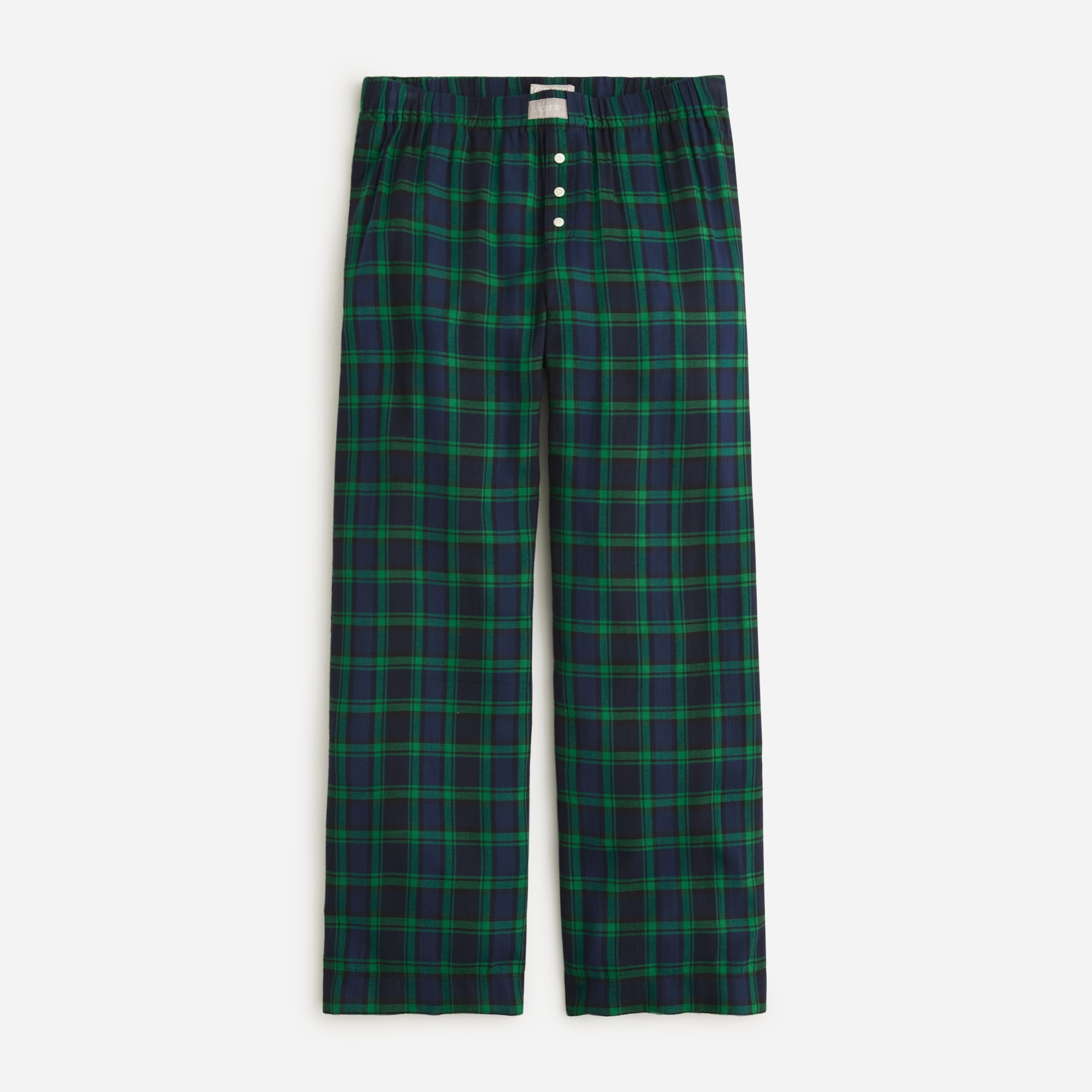  Flannel pajama pant in Black Watch tartan