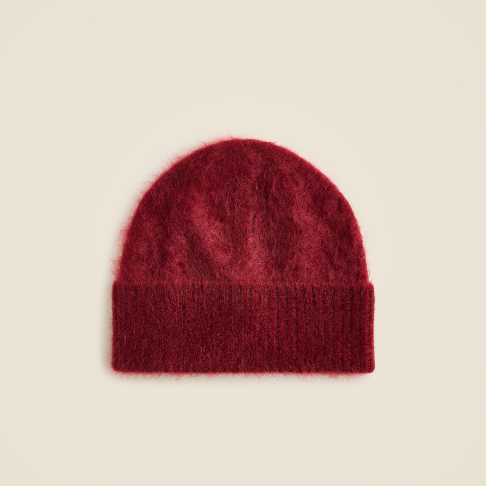 womens Brushed cashmere beanie