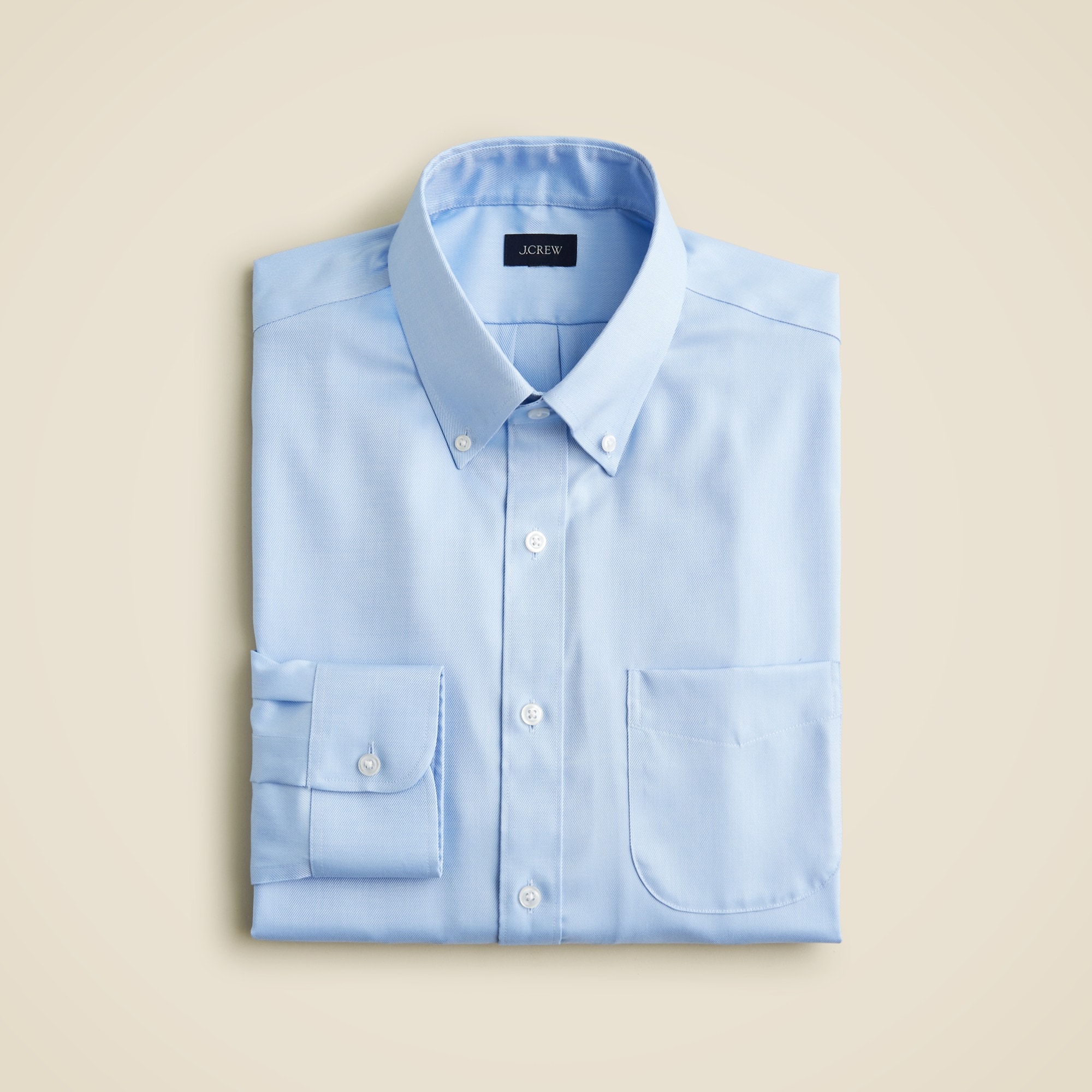 mens Bowery wrinkle-free dress shirt with point collar