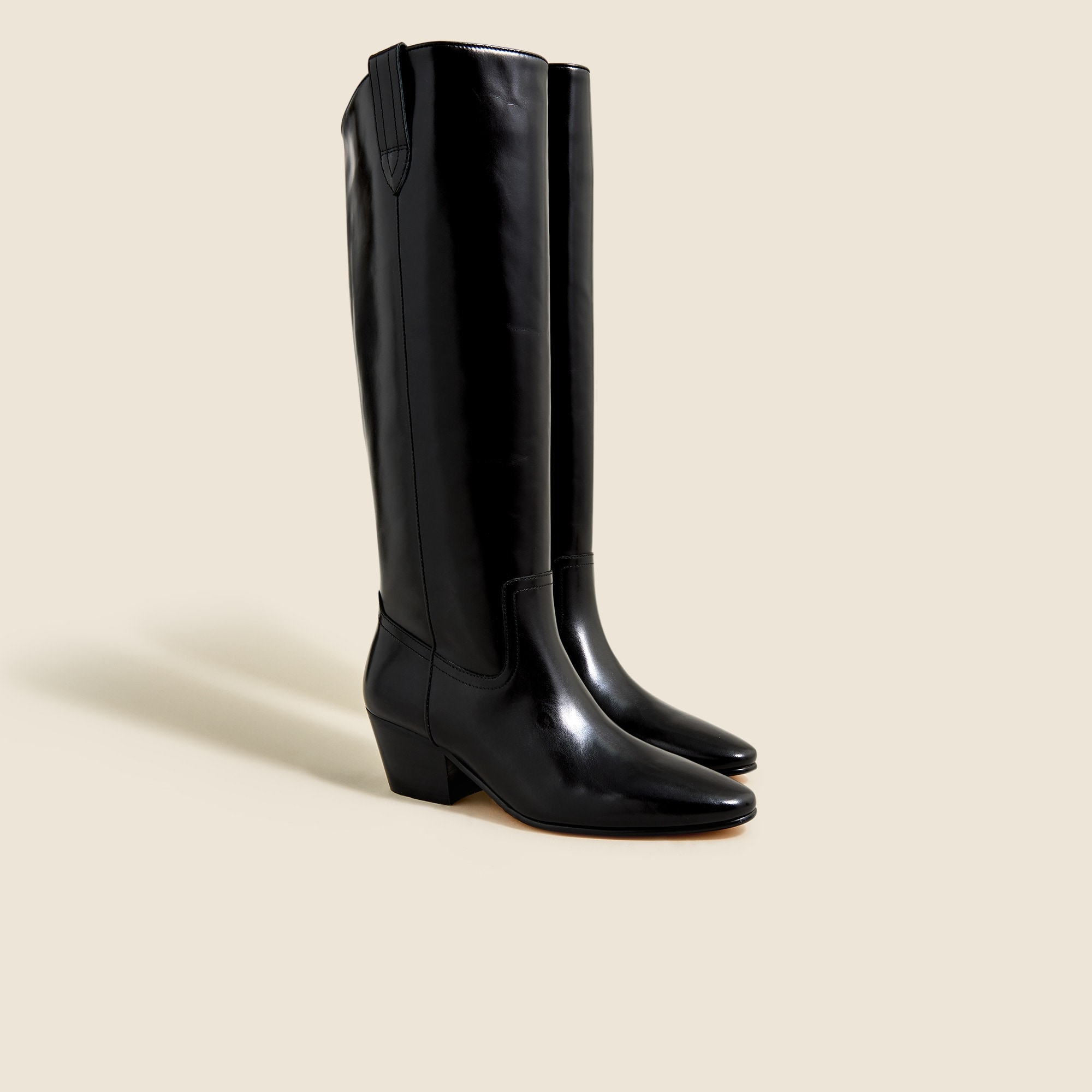 womens Piper knee-high boots in leather