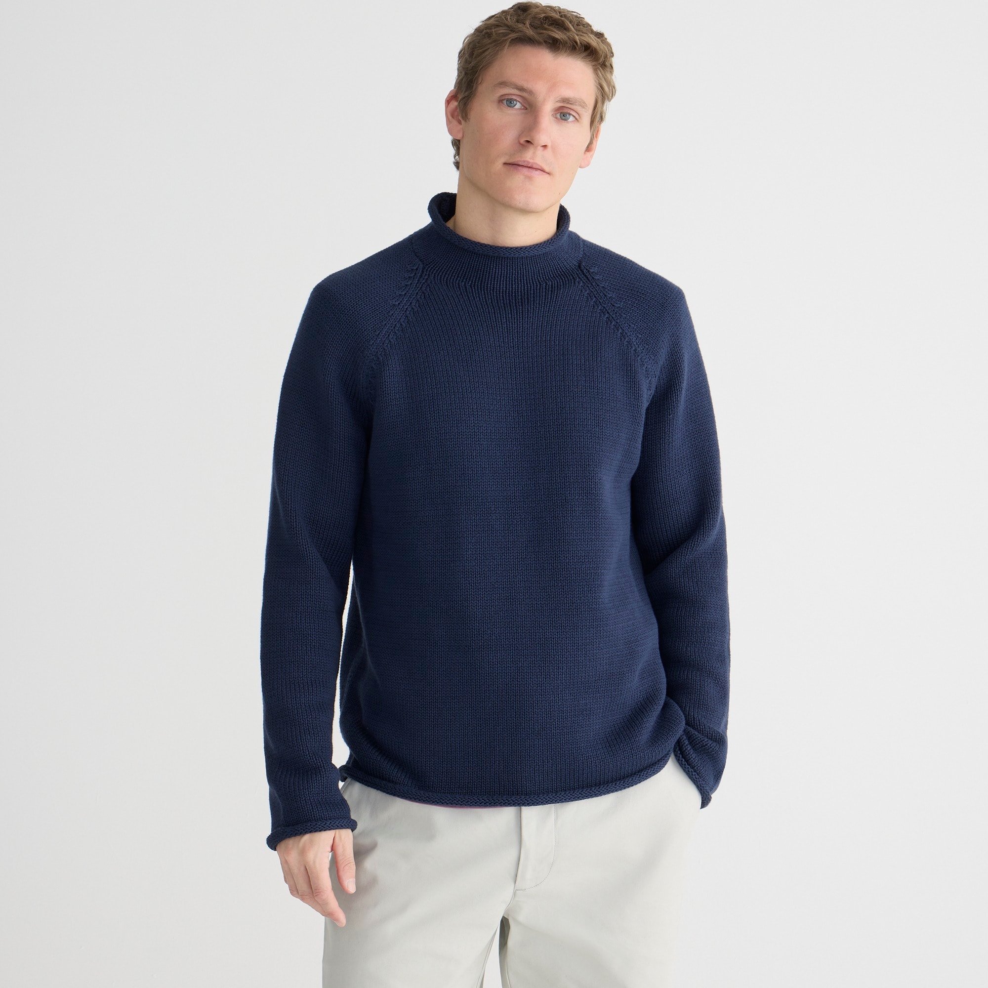 mens 1988 Rollneck&trade; sweater in cotton