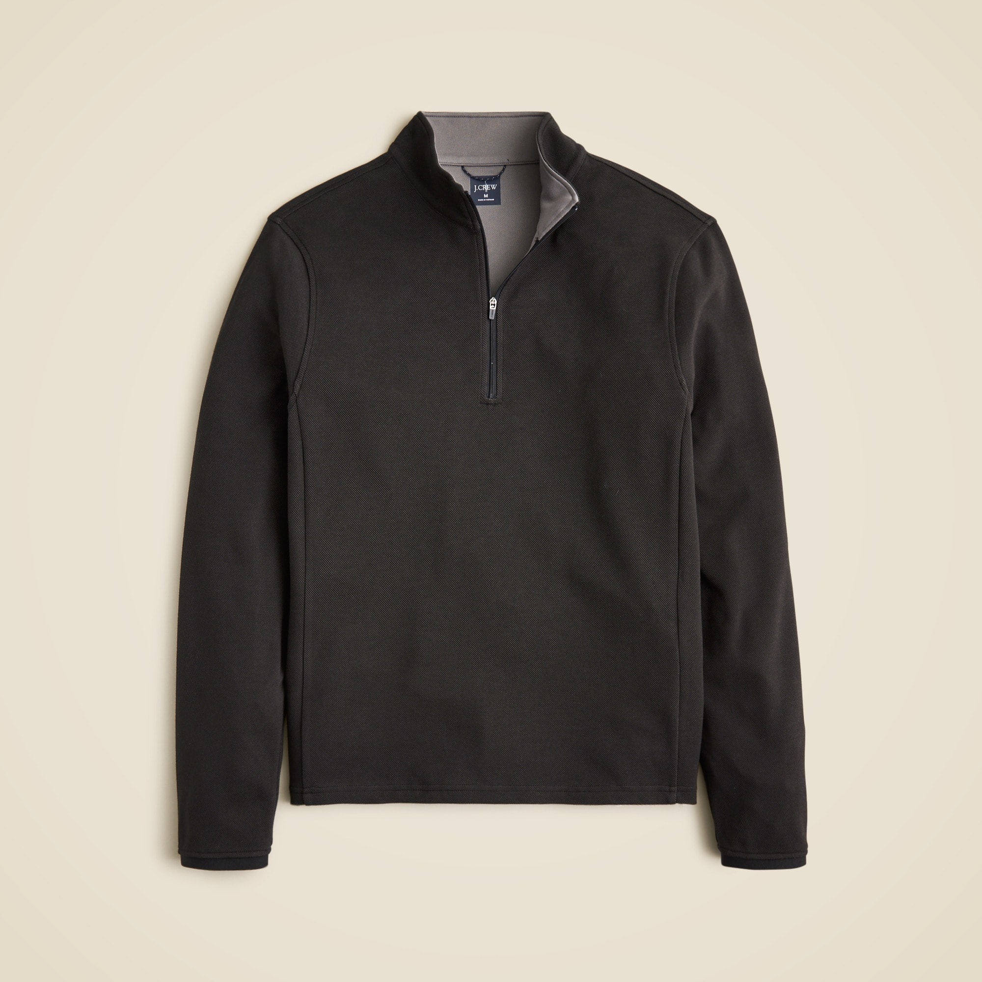 mens Performance half-zip pullover with COOLMAX&reg; technology