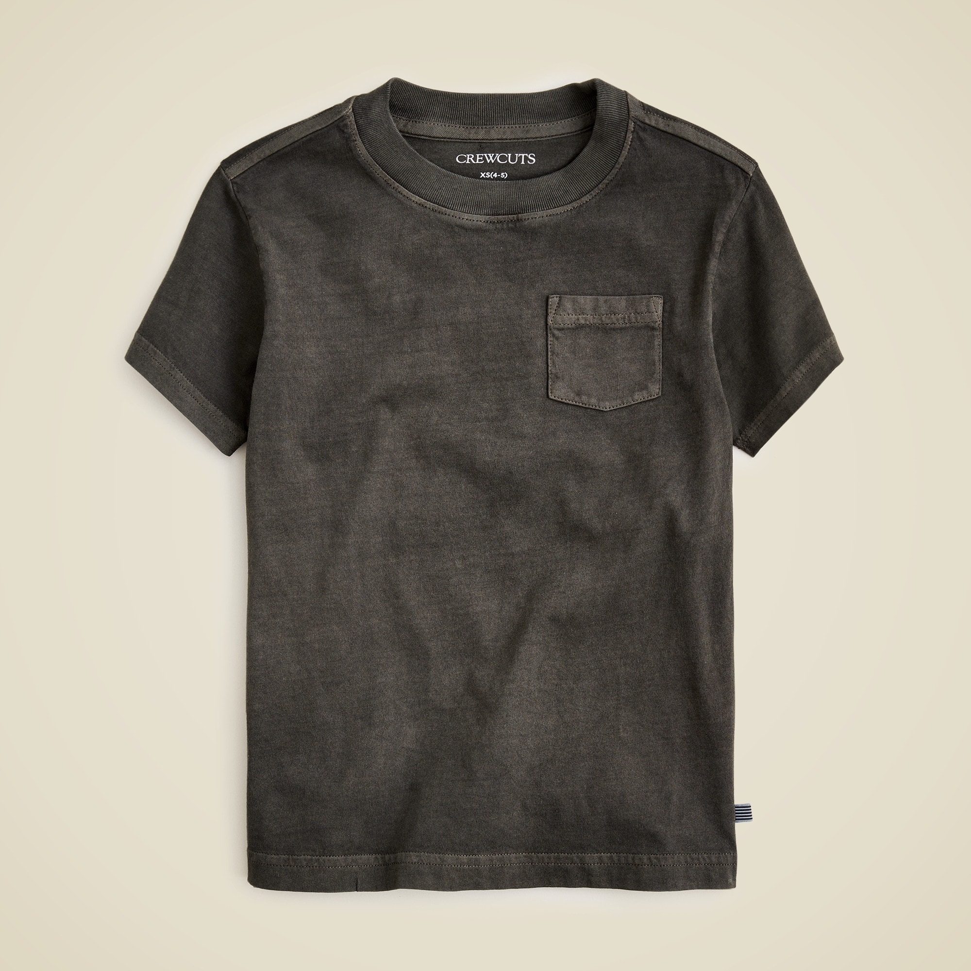 boys Kids' new garment-dyed pocket T-shirt