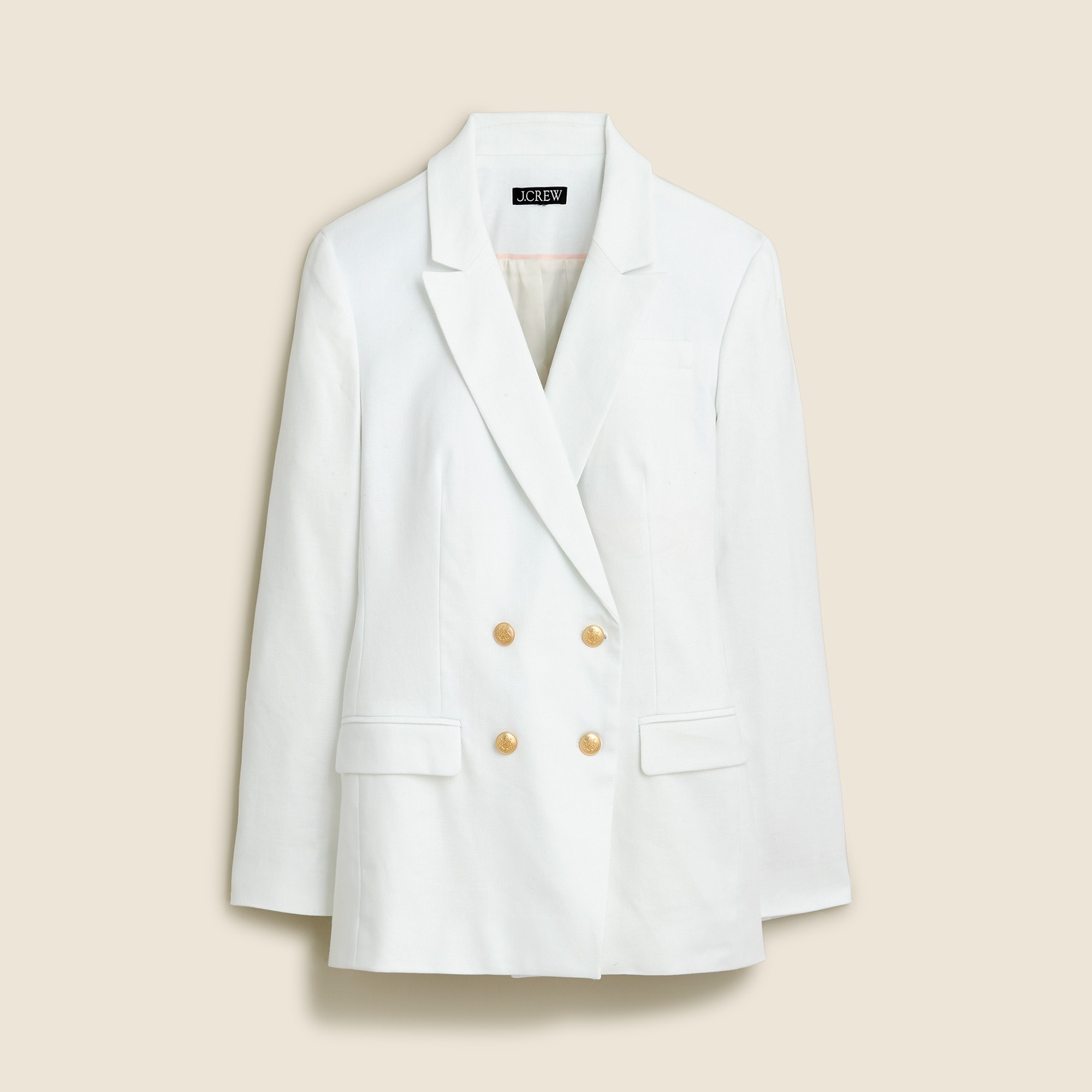  Greta blazer in stretch linen blend