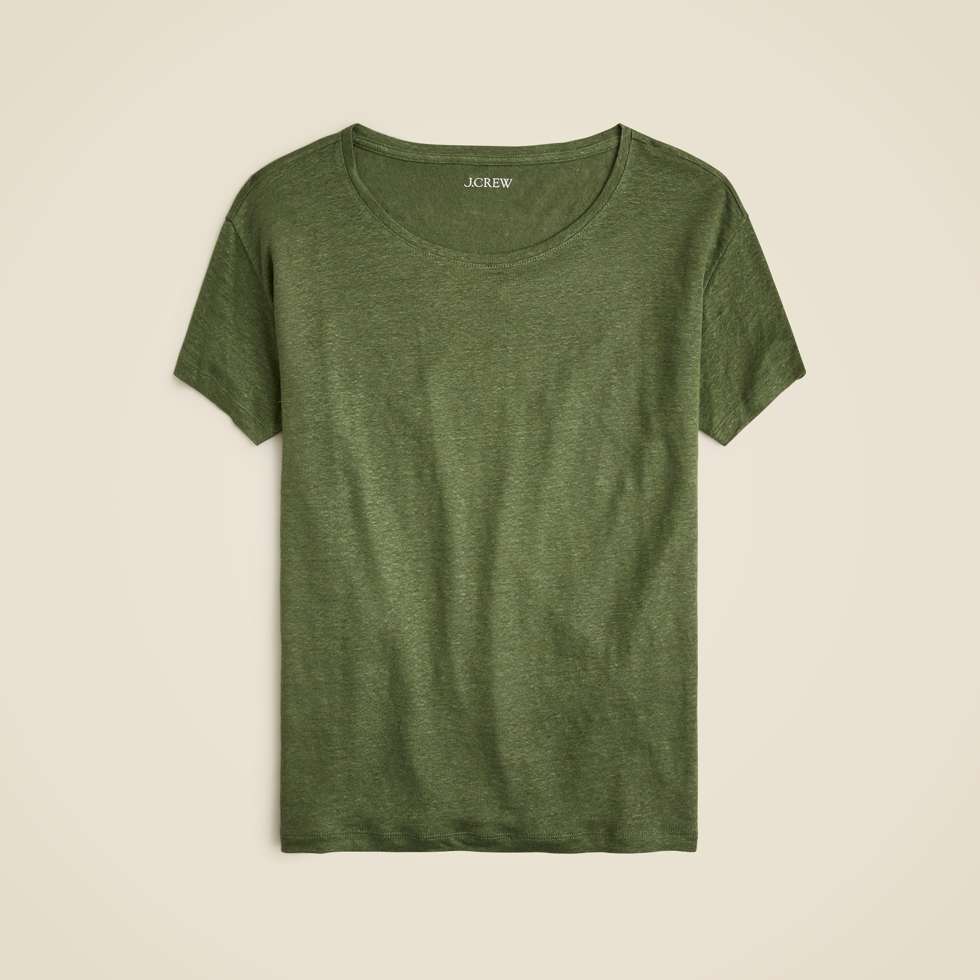  Relaxed linen T-shirt