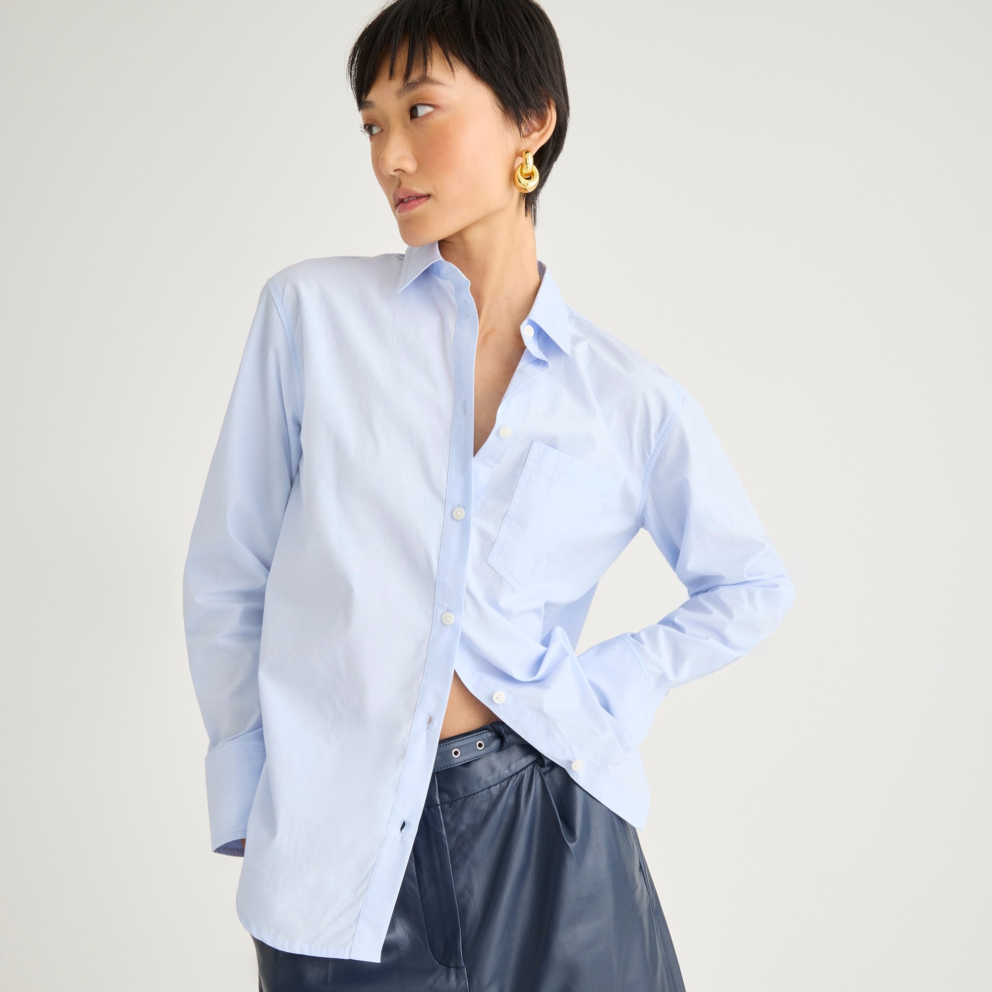  Gar&ccedil;on classic shirt in cotton poplin