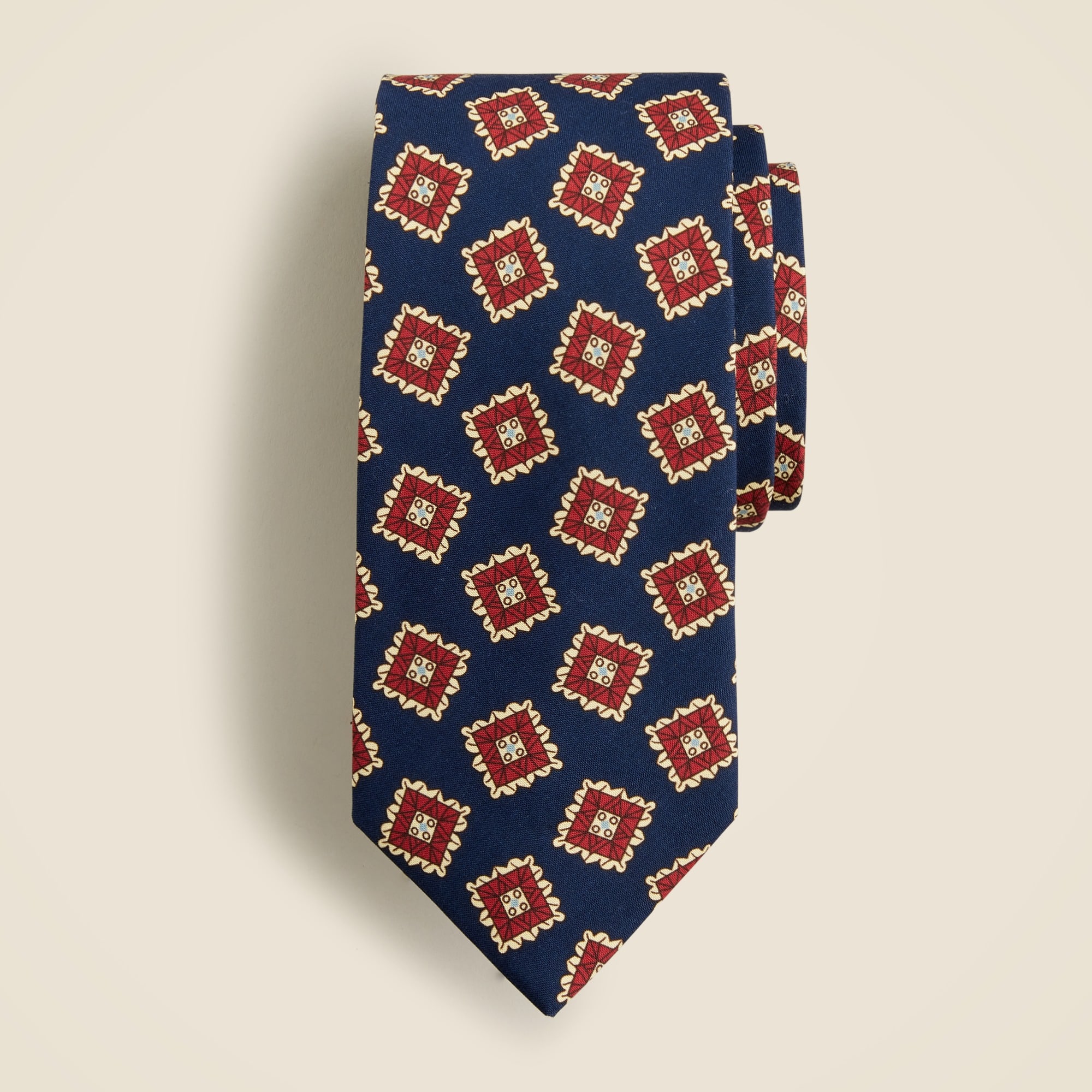  Silk tie in print