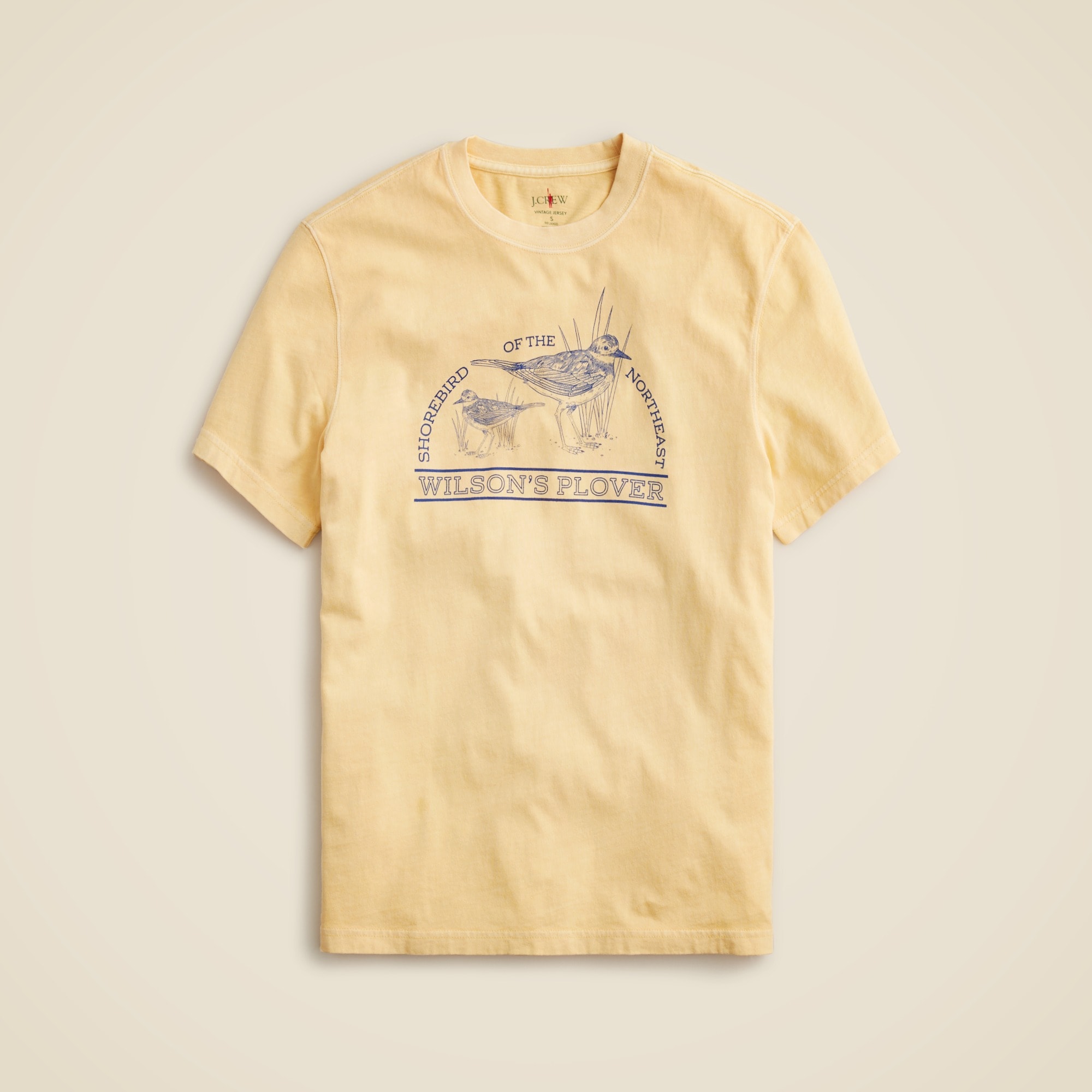  Vintage-wash cotton graphic T-shirt