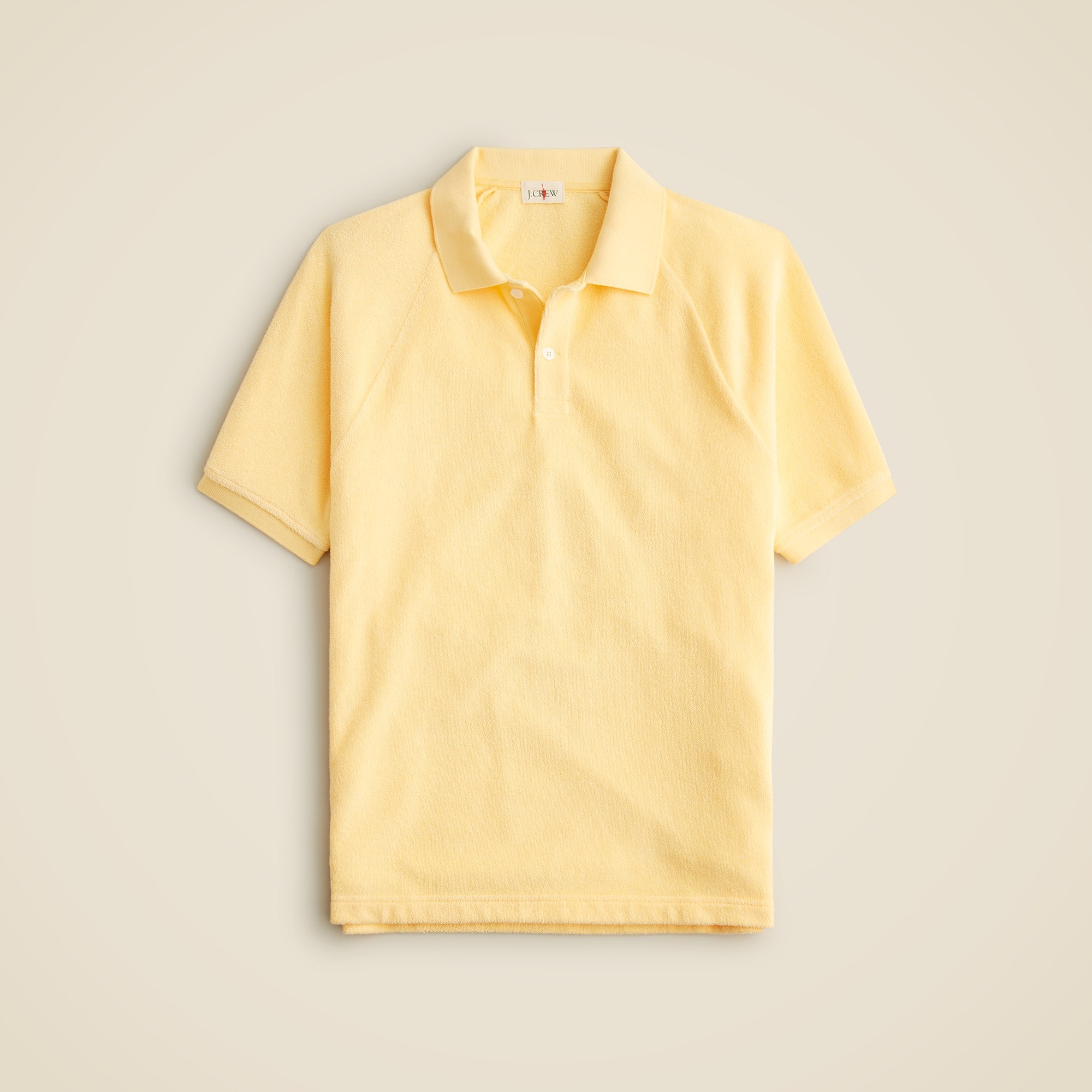  Terry cloth polo shirt