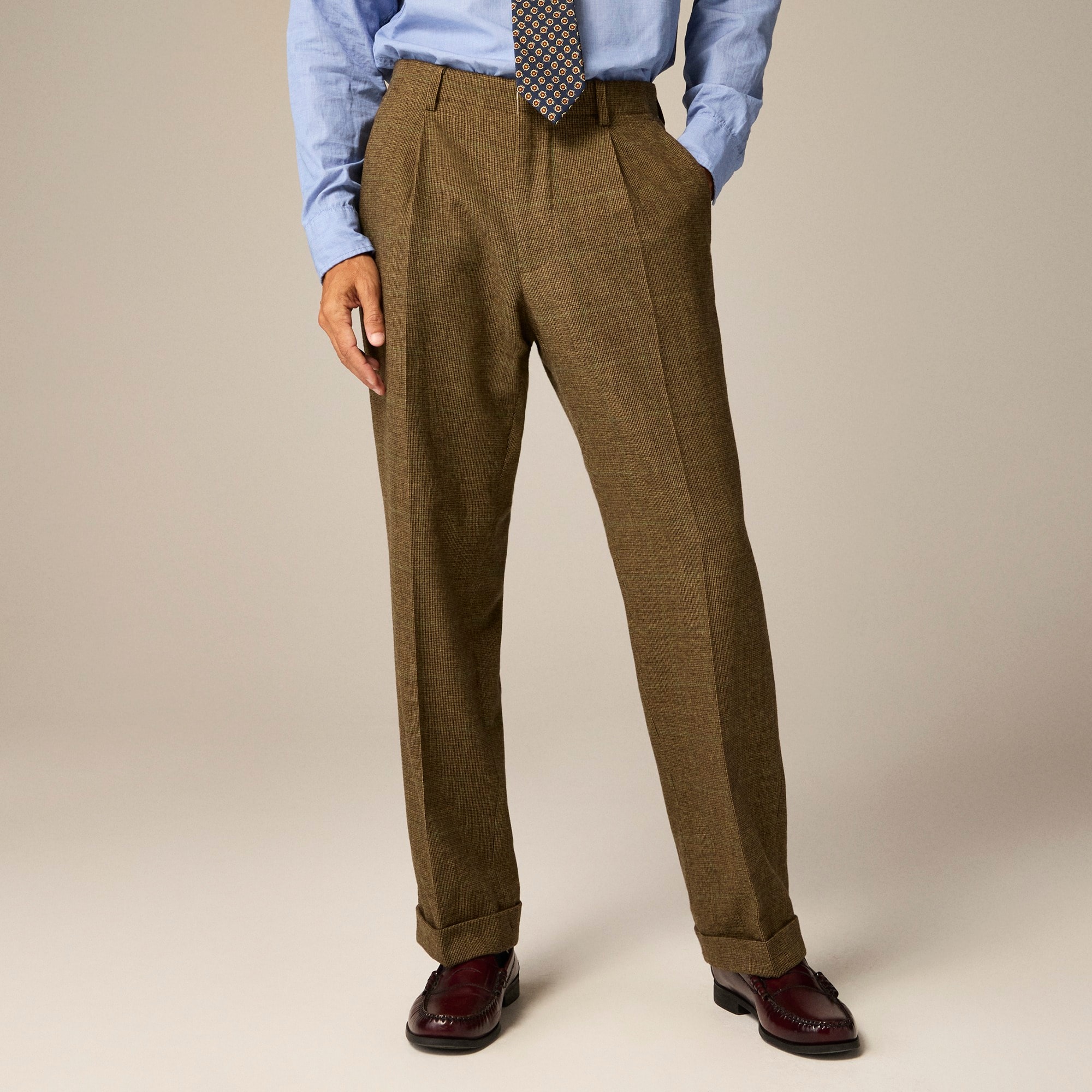 mens Kenmare Relaxed-fit suit pant in merino wool