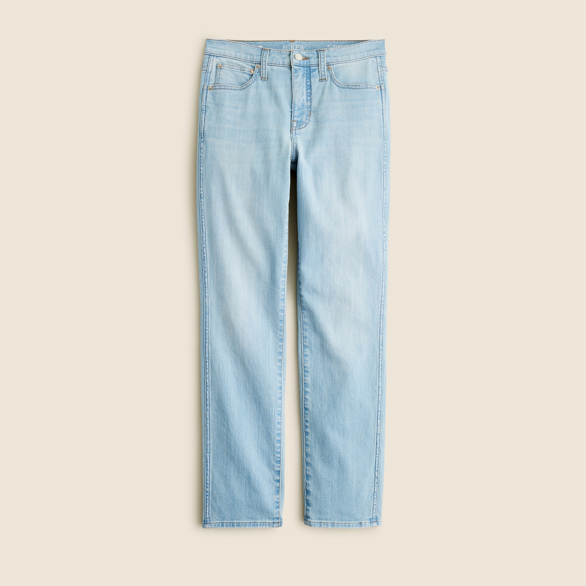  Petite 9&quot; vintage slim-straight jean in Clear Skies wash