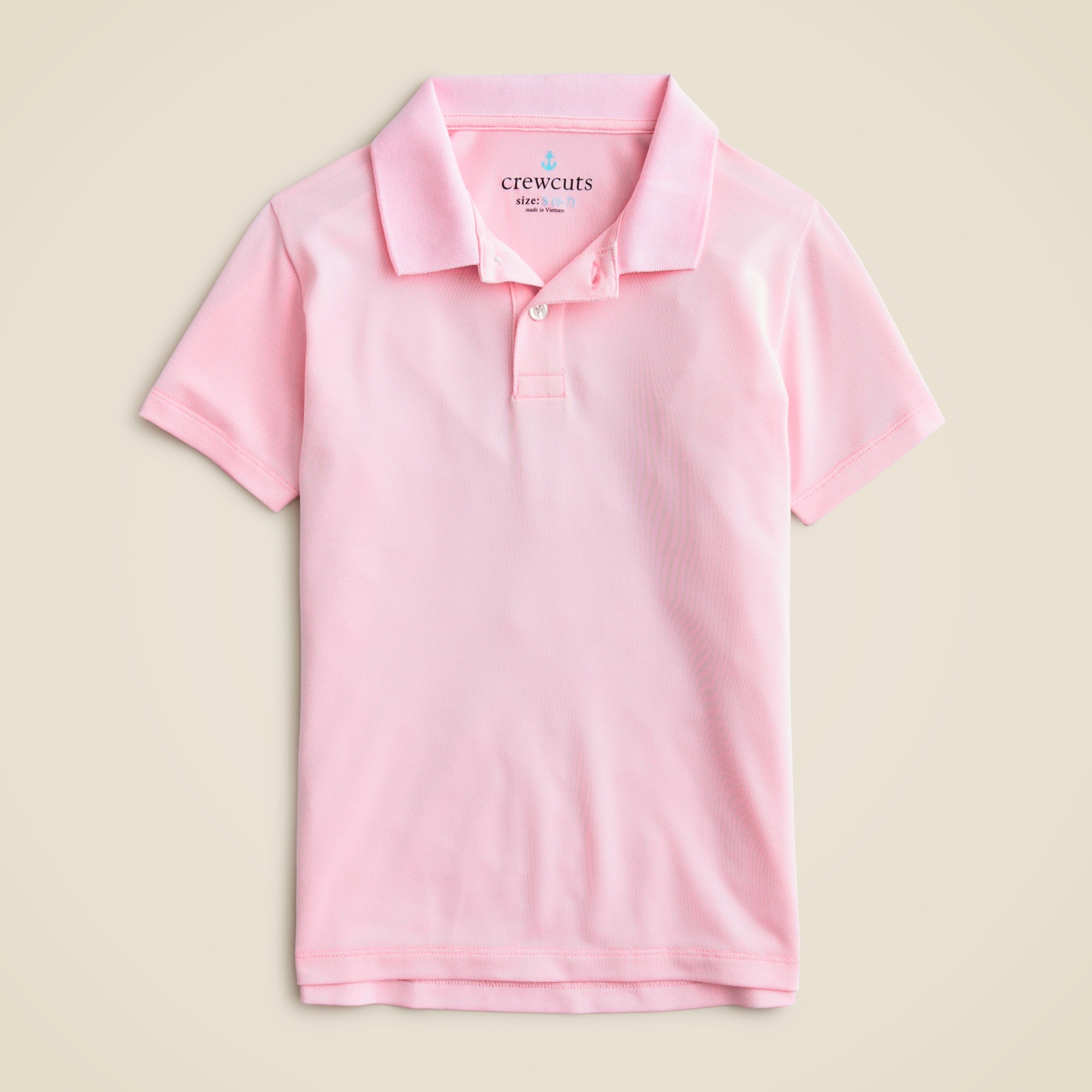 boys Kids' tech piqu&eacute; polo shirt