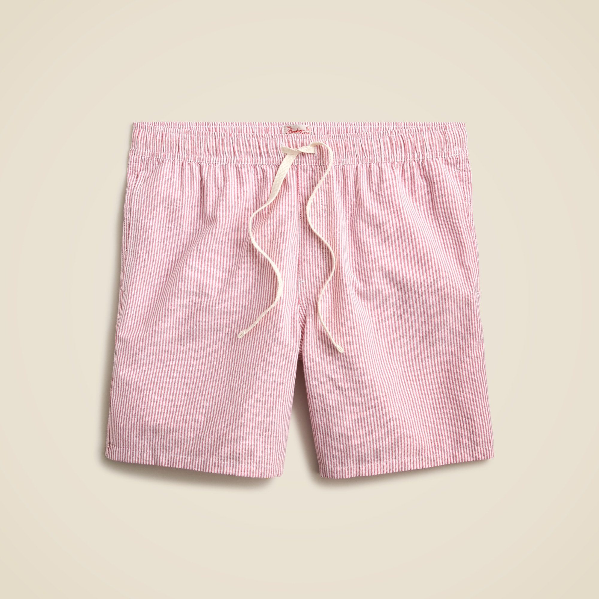 mens 7'' lounge short in Broken-in oxford cloth