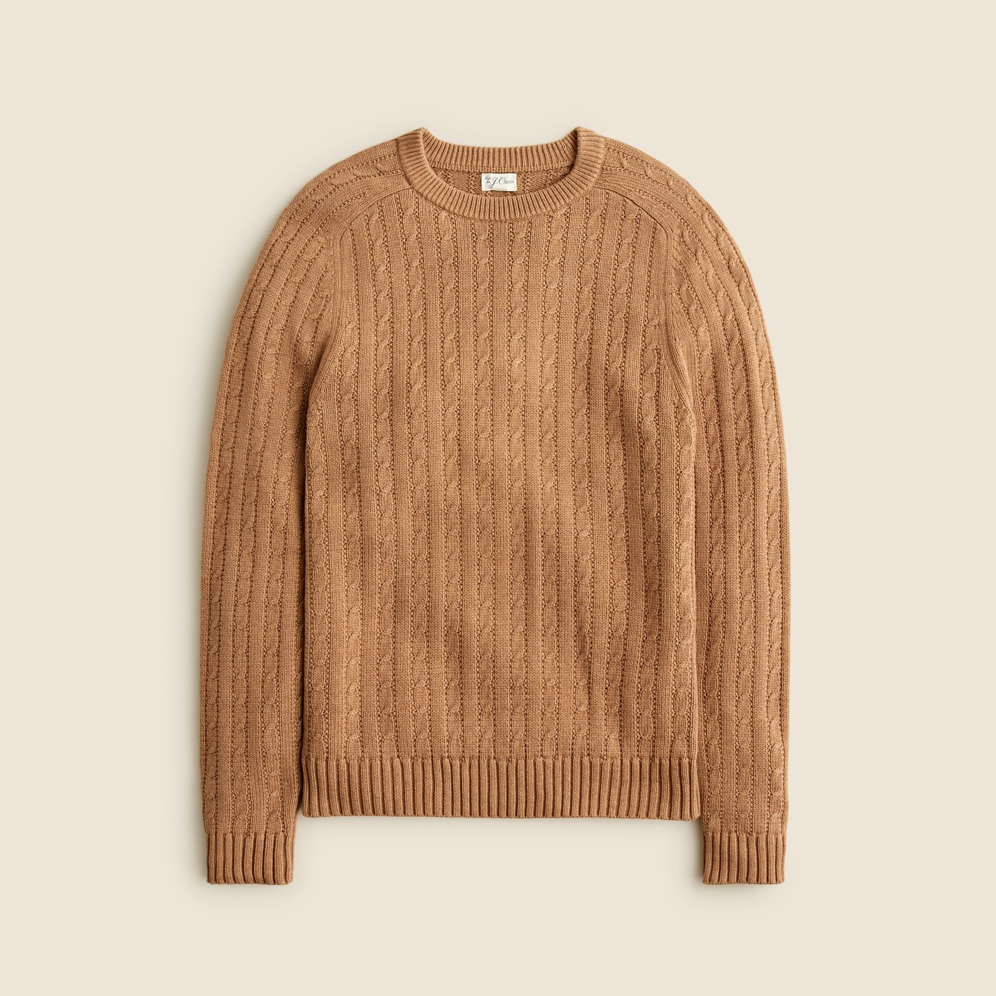  Heritage cotton cable-knit sweater