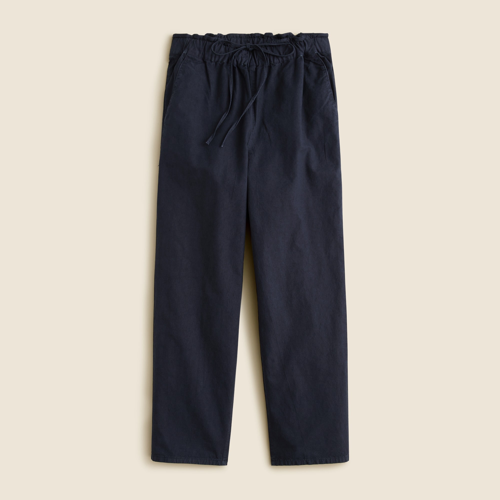  Drawstring pant in cotton blend