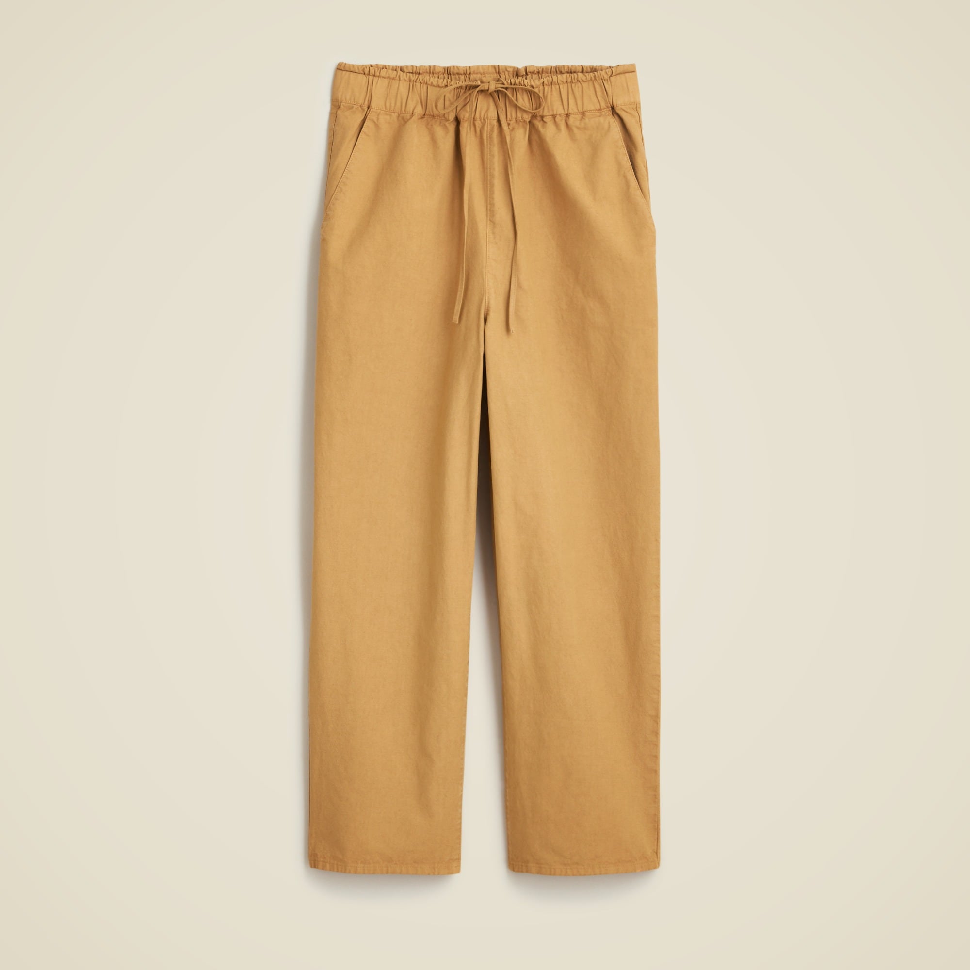  Drawstring pant in cotton blend