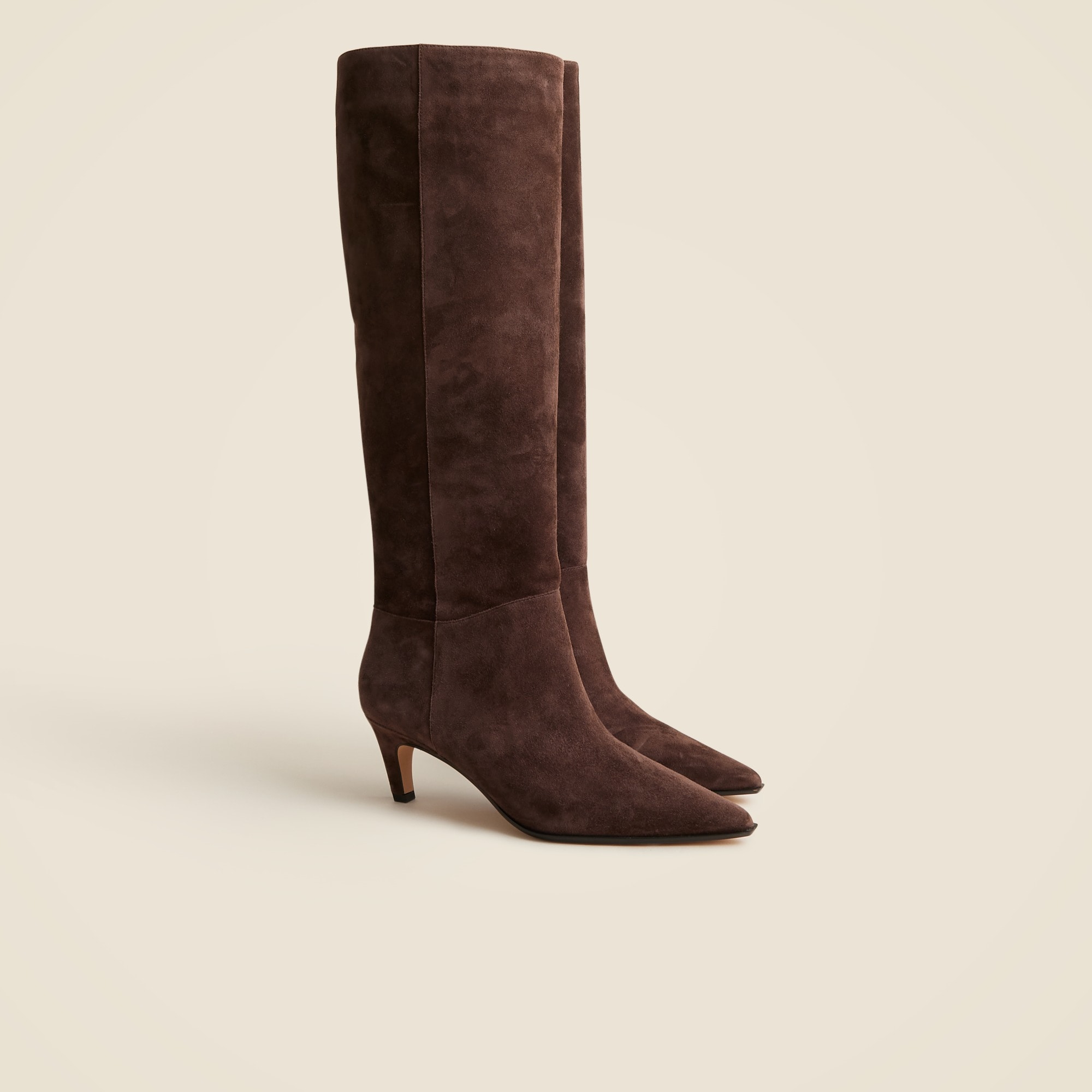 womens New Stevie knee-high pull-on boots in suede