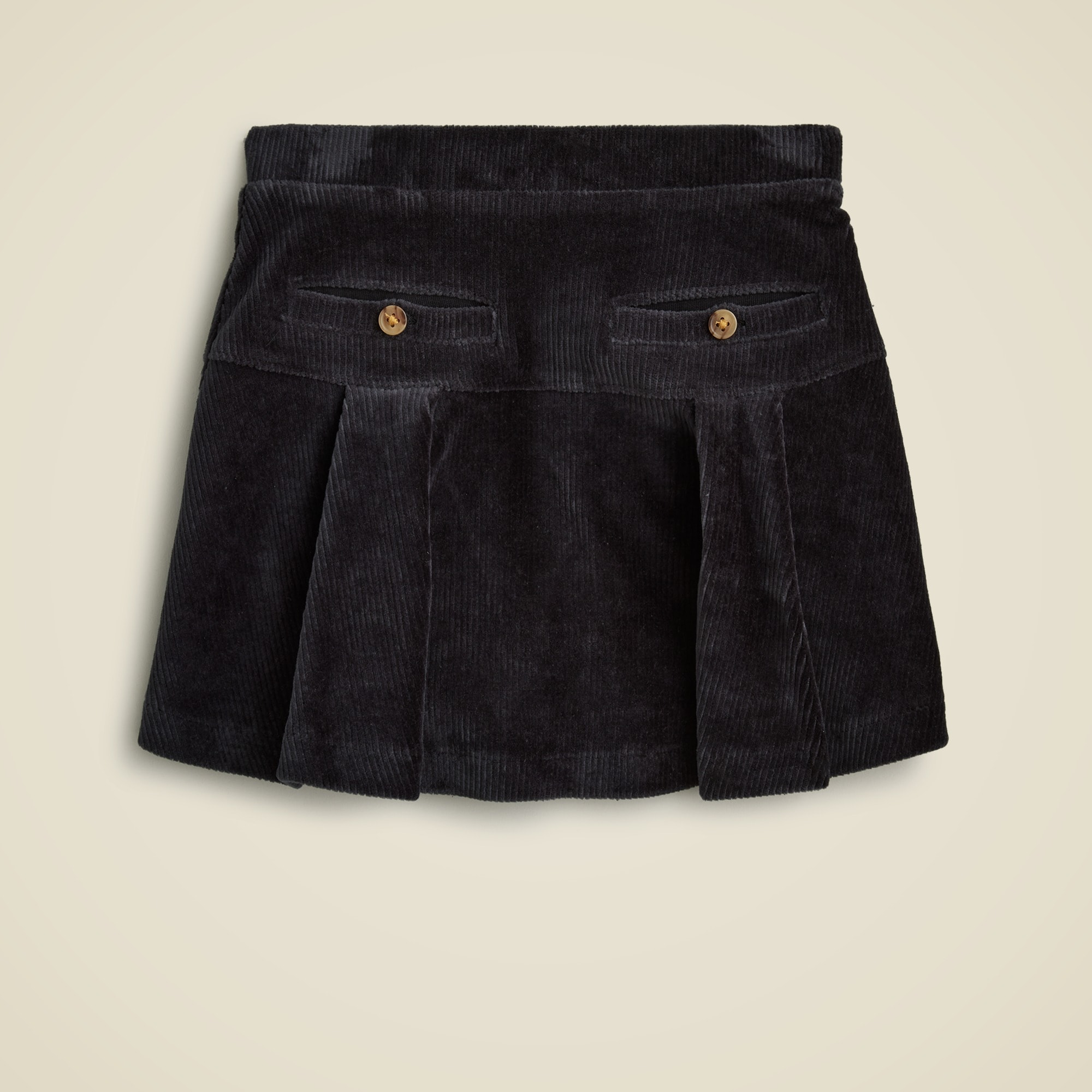 girls Girls' corduroy drop-waist mini skirt