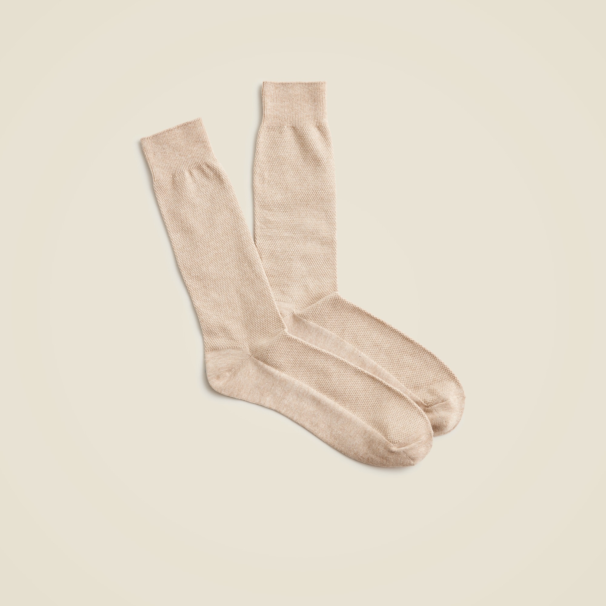 mens Cotton-blend piqu&eacute; socks