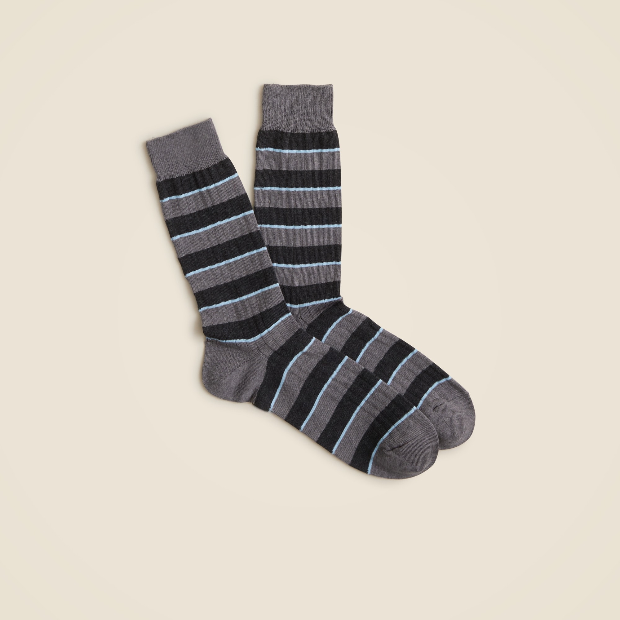  Cotton-blend socks in stripe