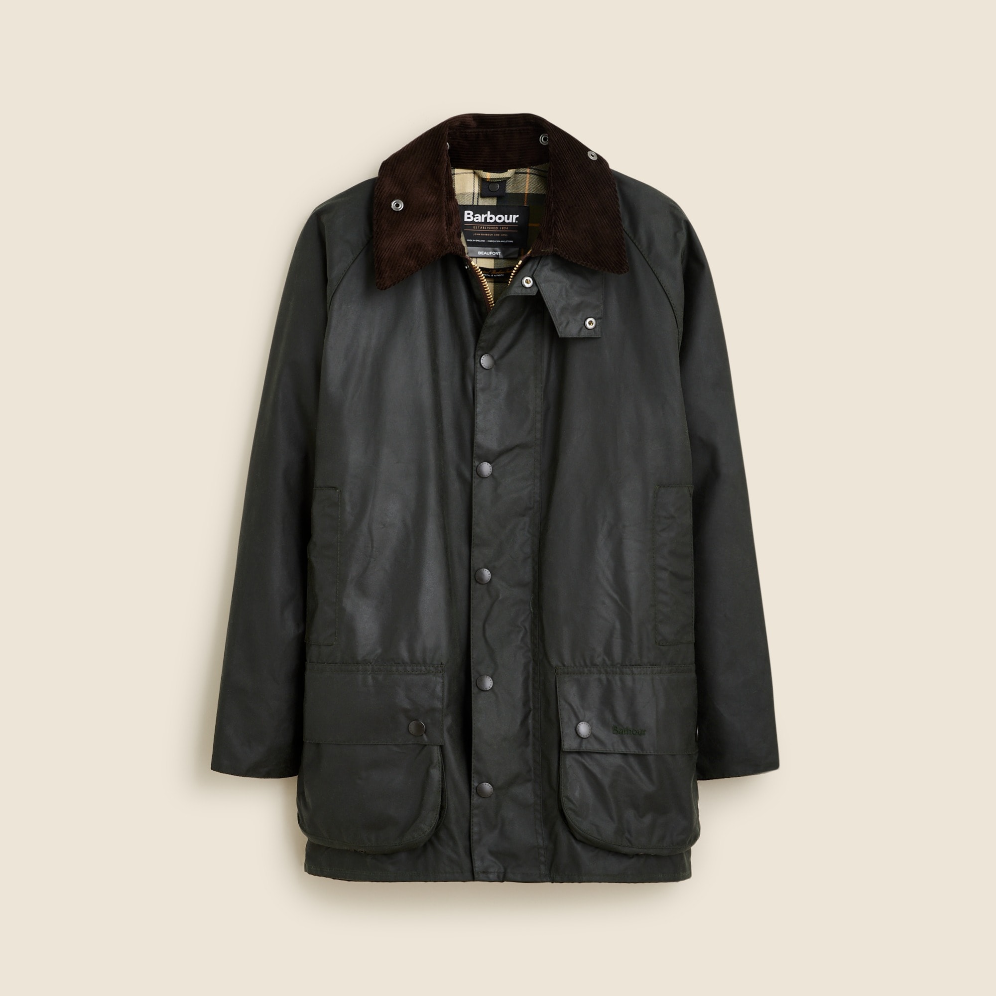 mens Barbour&reg; Beaufort&reg; wax jacket