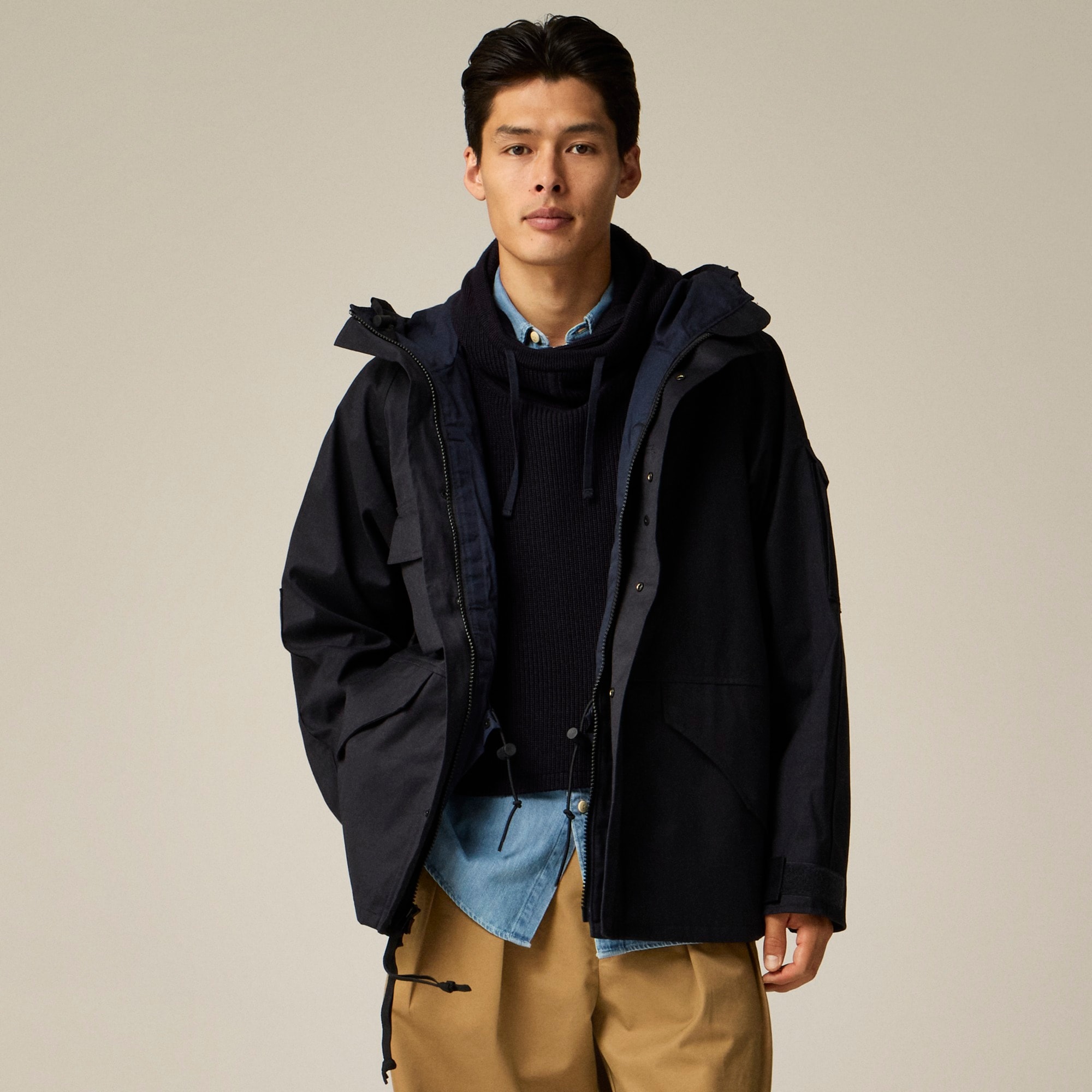  Limited-edition Engineered Garments X J.Crew oversized military parka