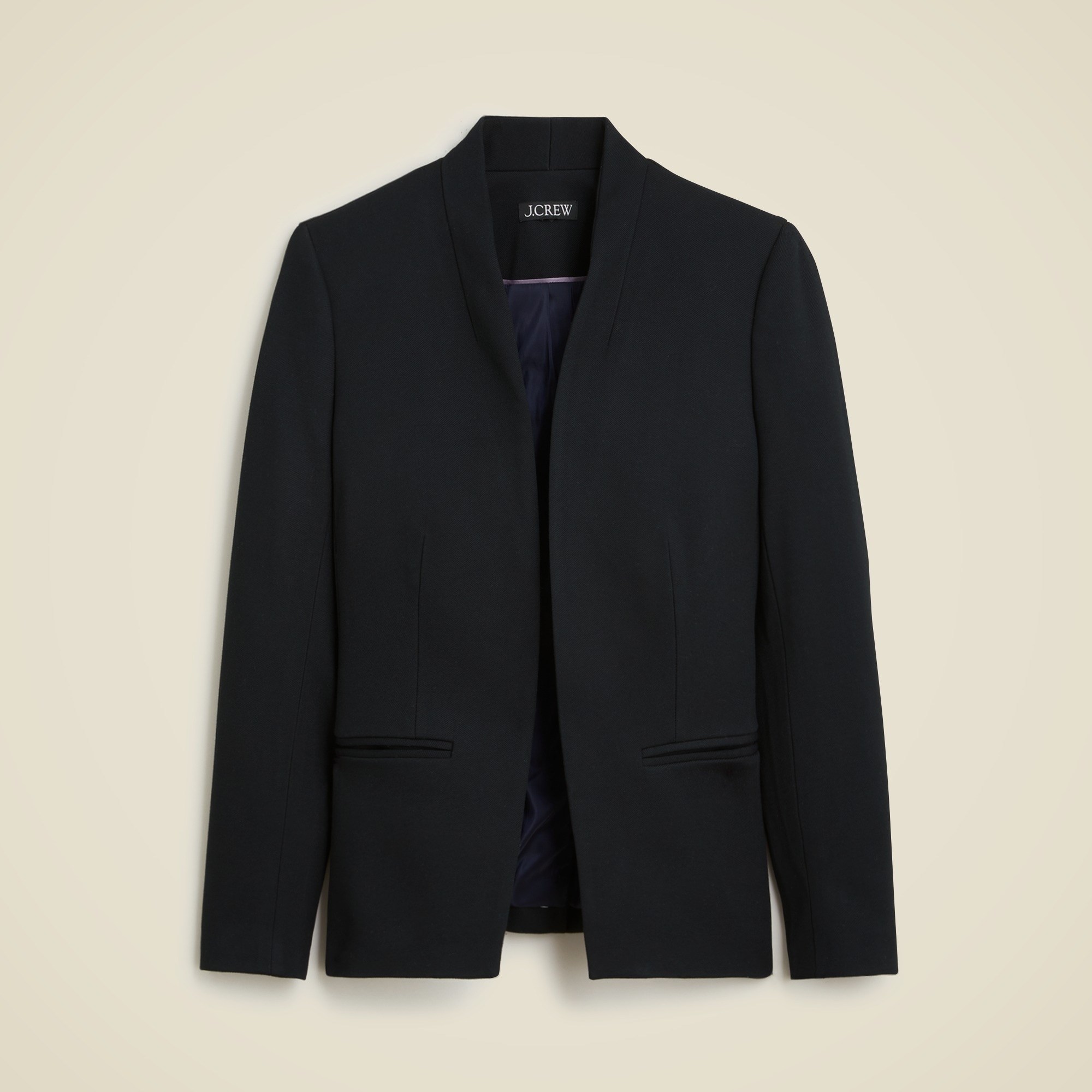  New going-out blazer in stretch twill